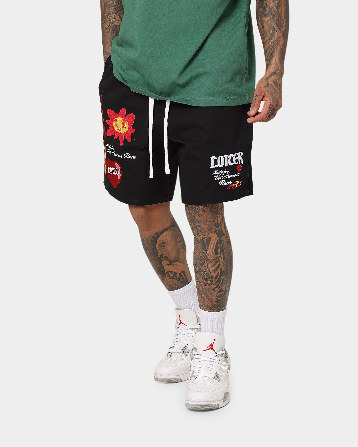 Loiter Sanctuary Walk Shorts Black