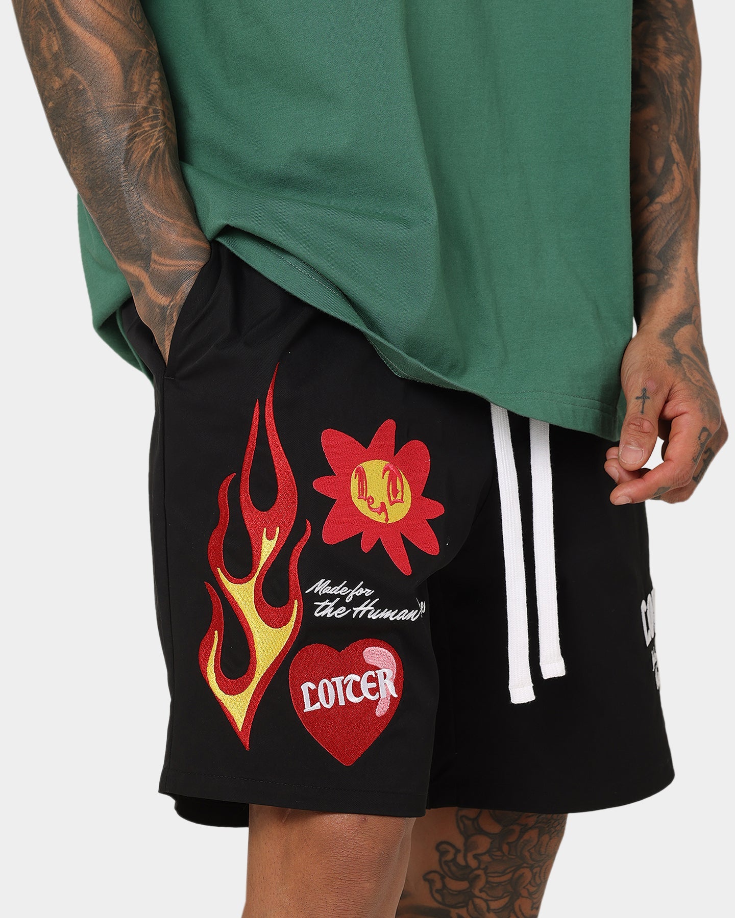 Loiter Sanctuary Walk Shorts Black