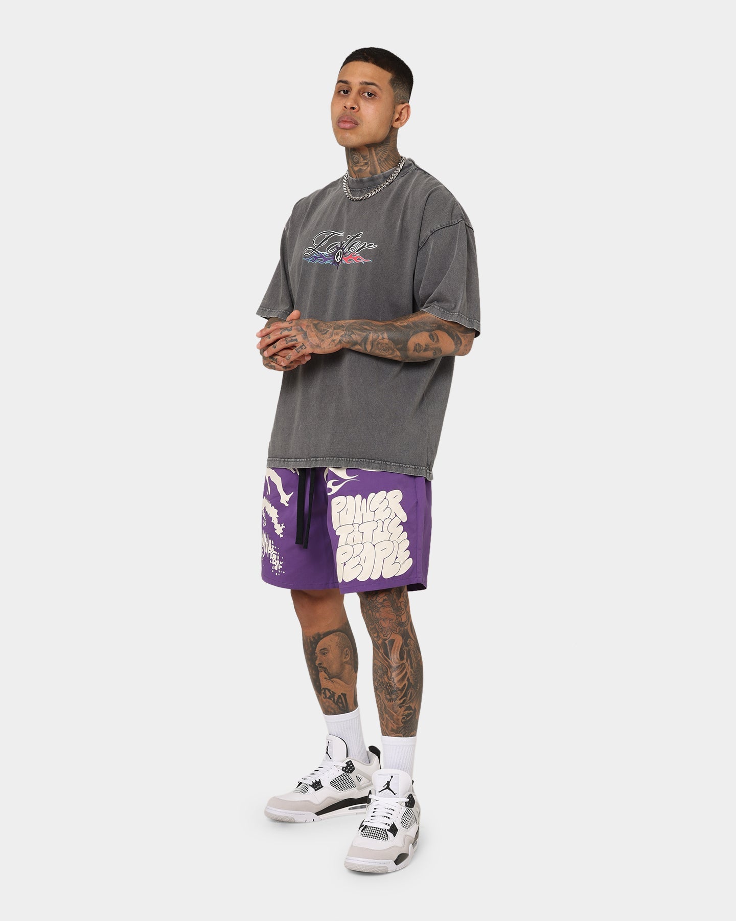 Loiter Transcendence Shorts Purple