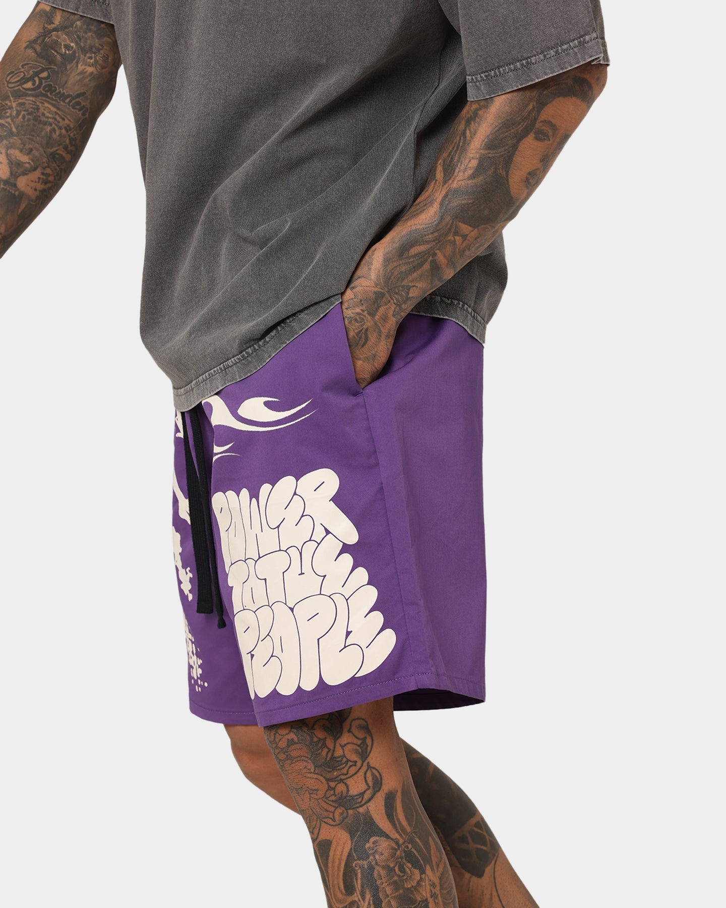 Loiter Transcendence Shorts Purple