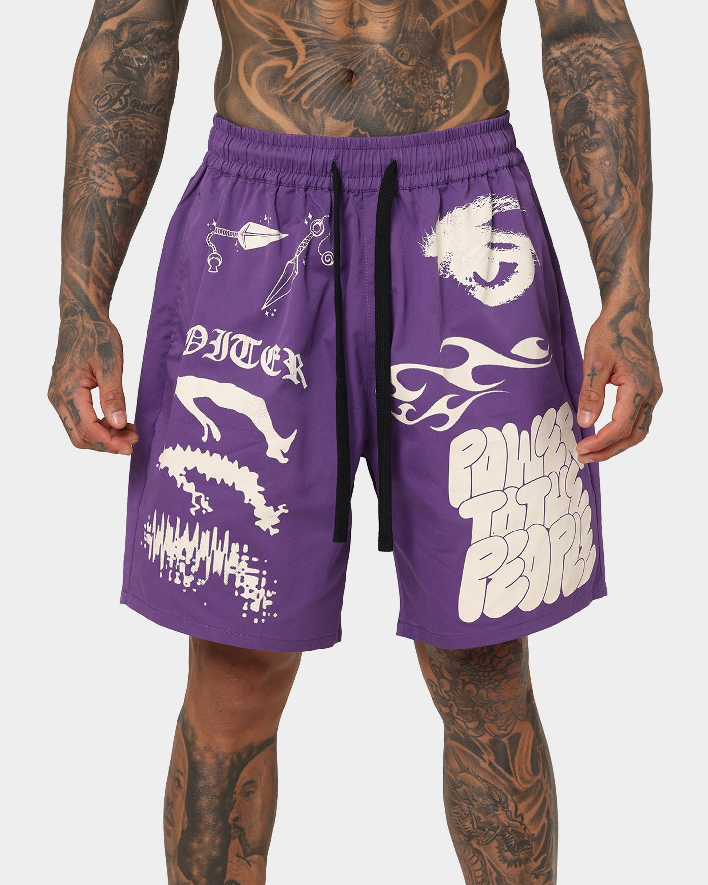 Loiter Transcendence Shorts Purple
