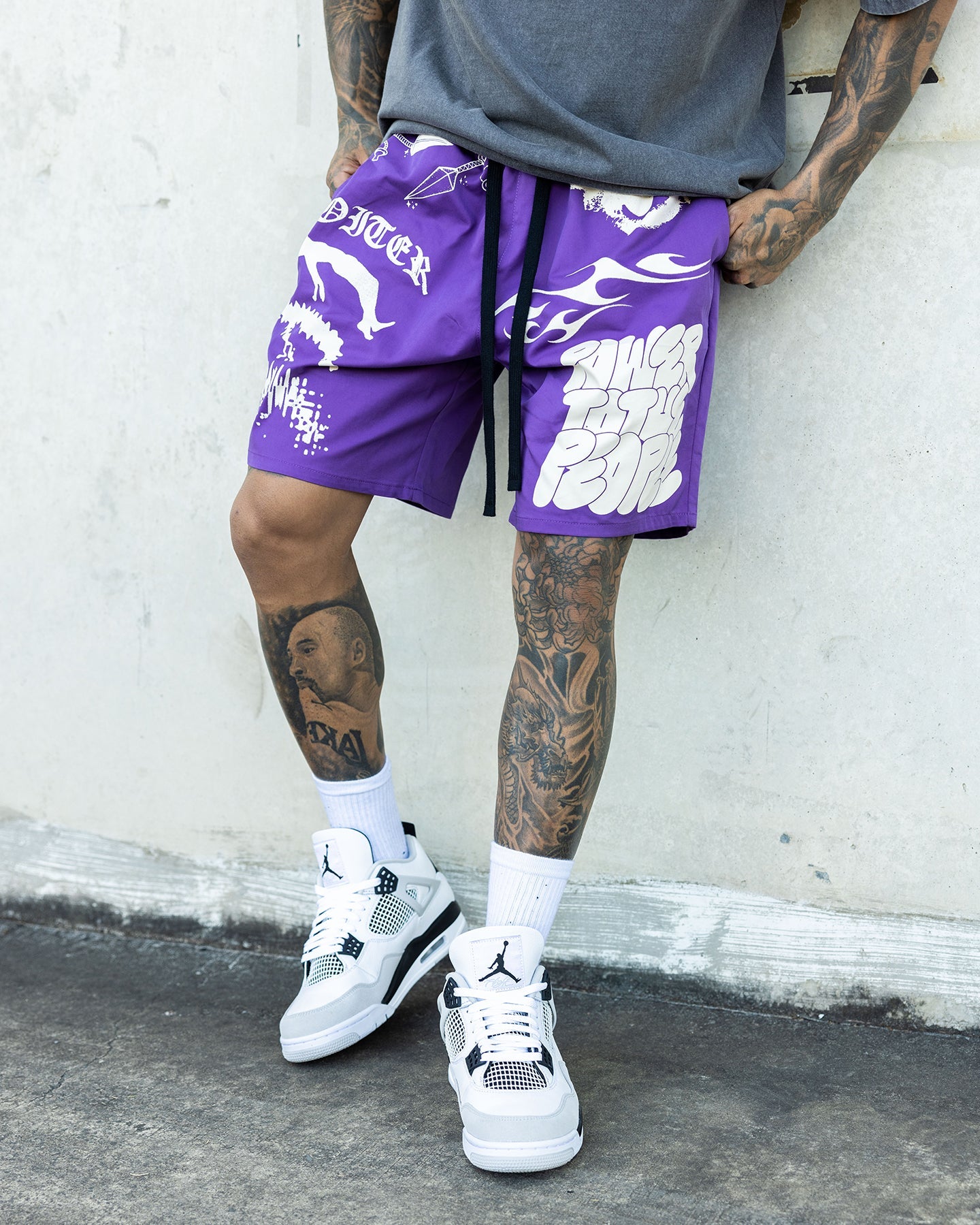 Loiter Transcendence Shorts Purple