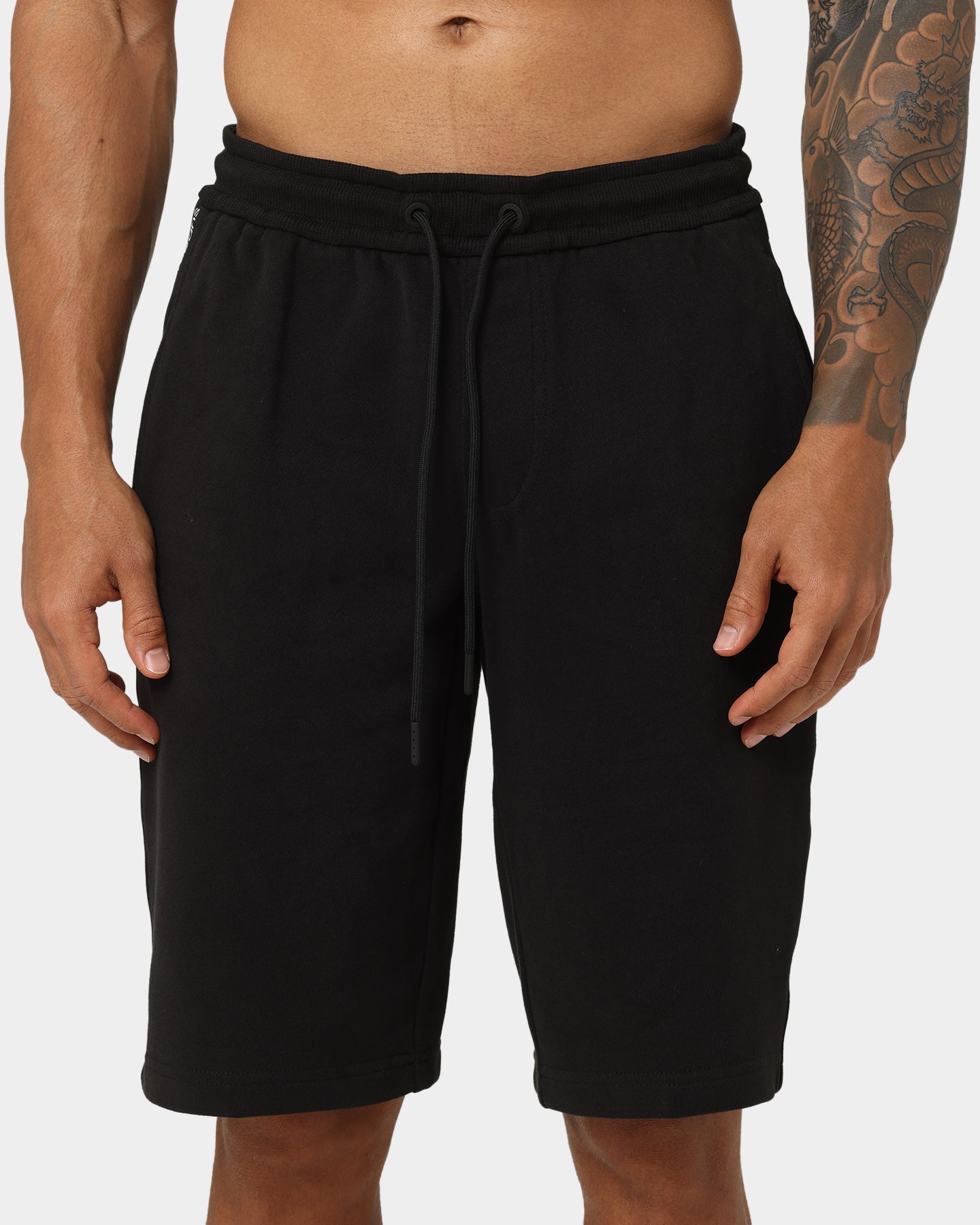 Calvin Klein Contrast Tape HWK Shorts CK Black