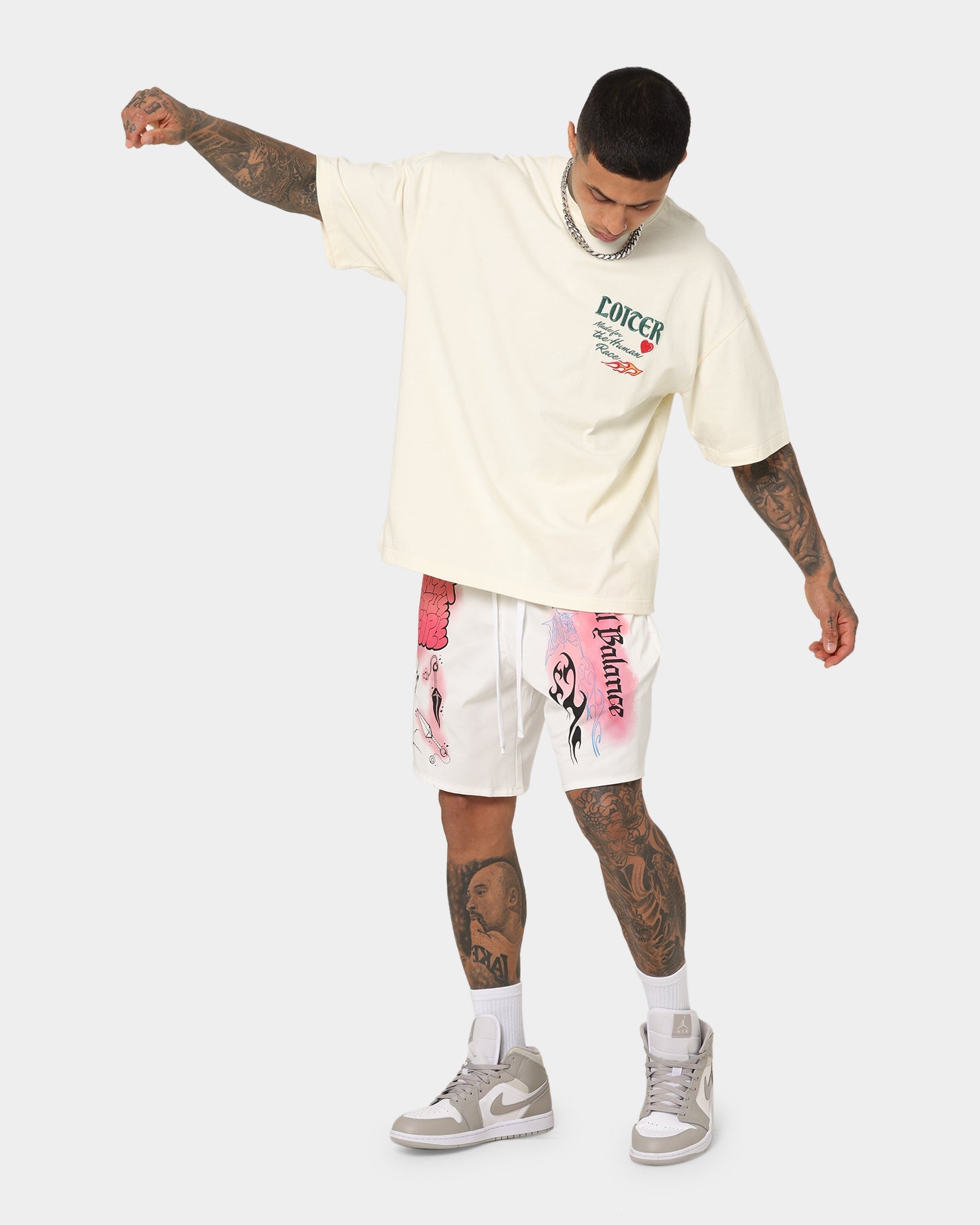 Loiter Eternal Balance Shorts Off White