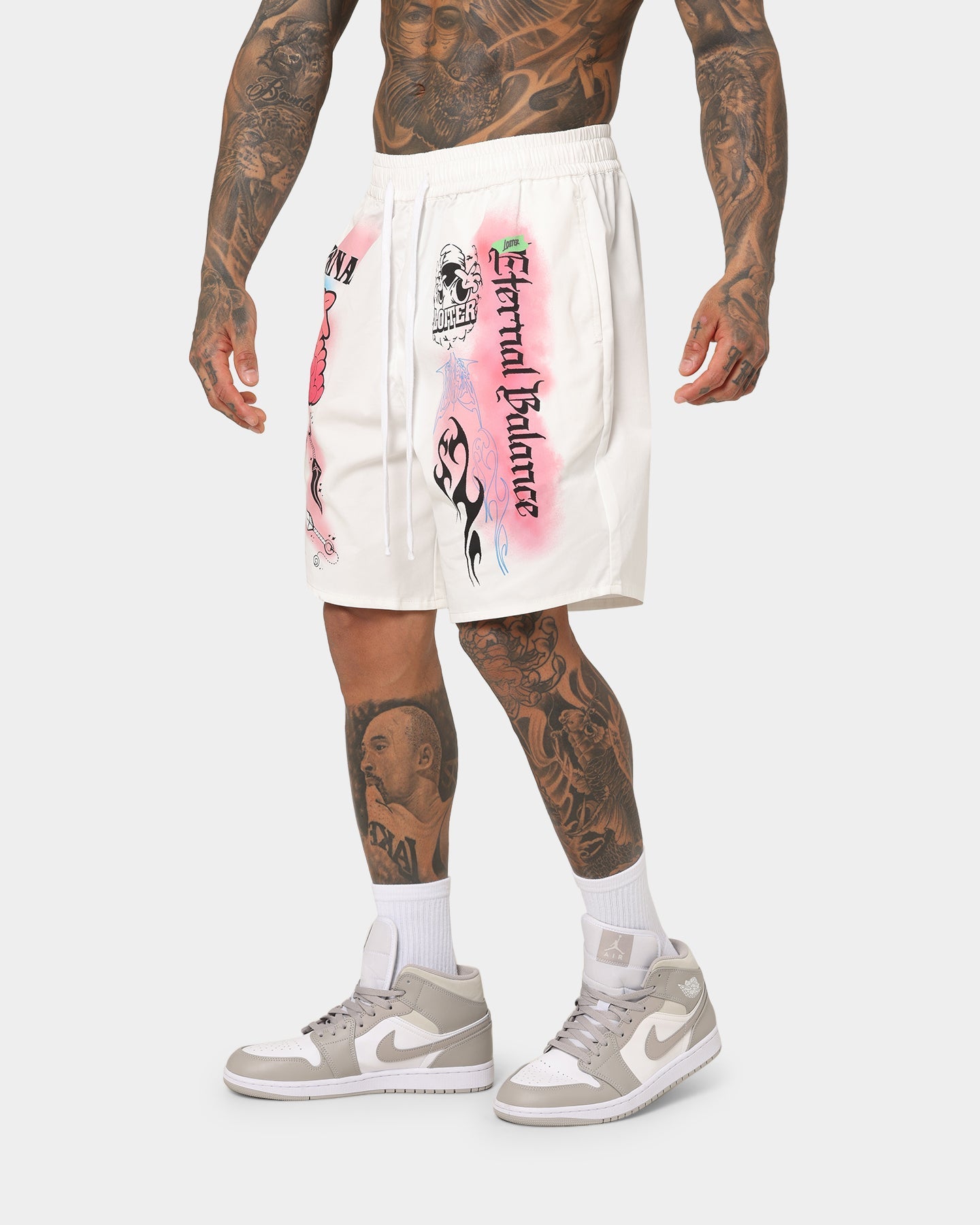 Loiter Eternal Balance Shorts Off White