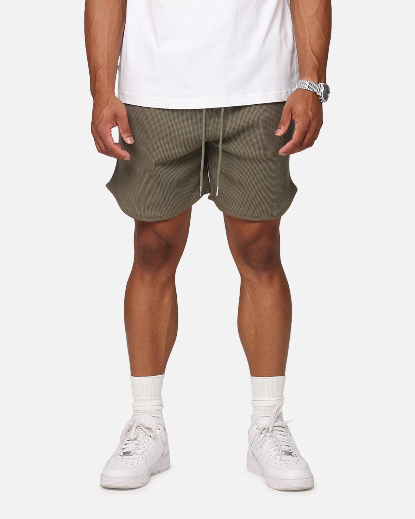 Saint Morta Waffle Shorts Khaki