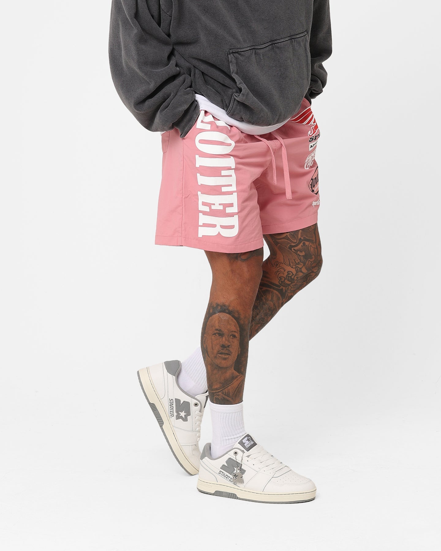 Loiter Speedway Walk Shorts Pink