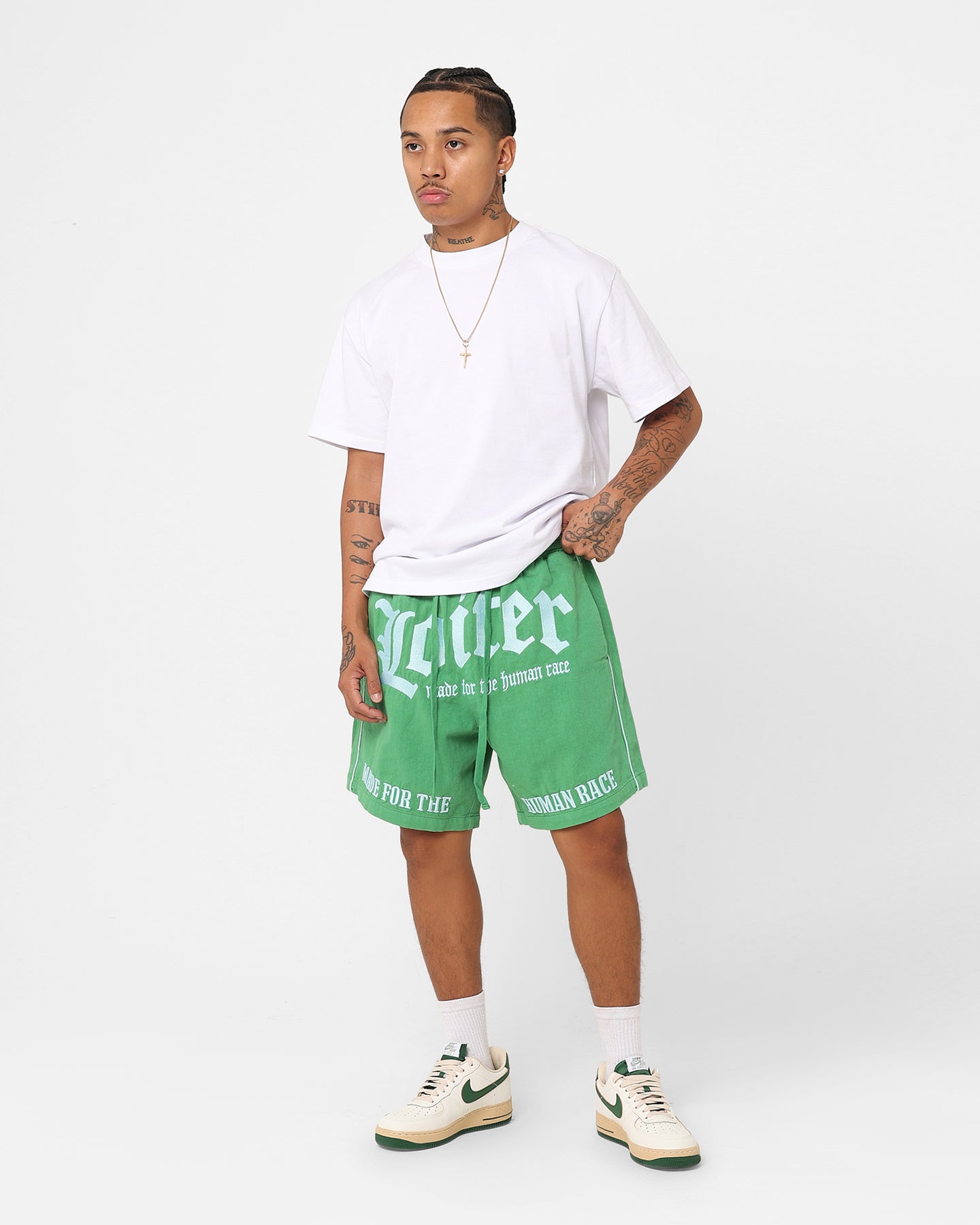 Loiter Fighter Walk Shorts Green