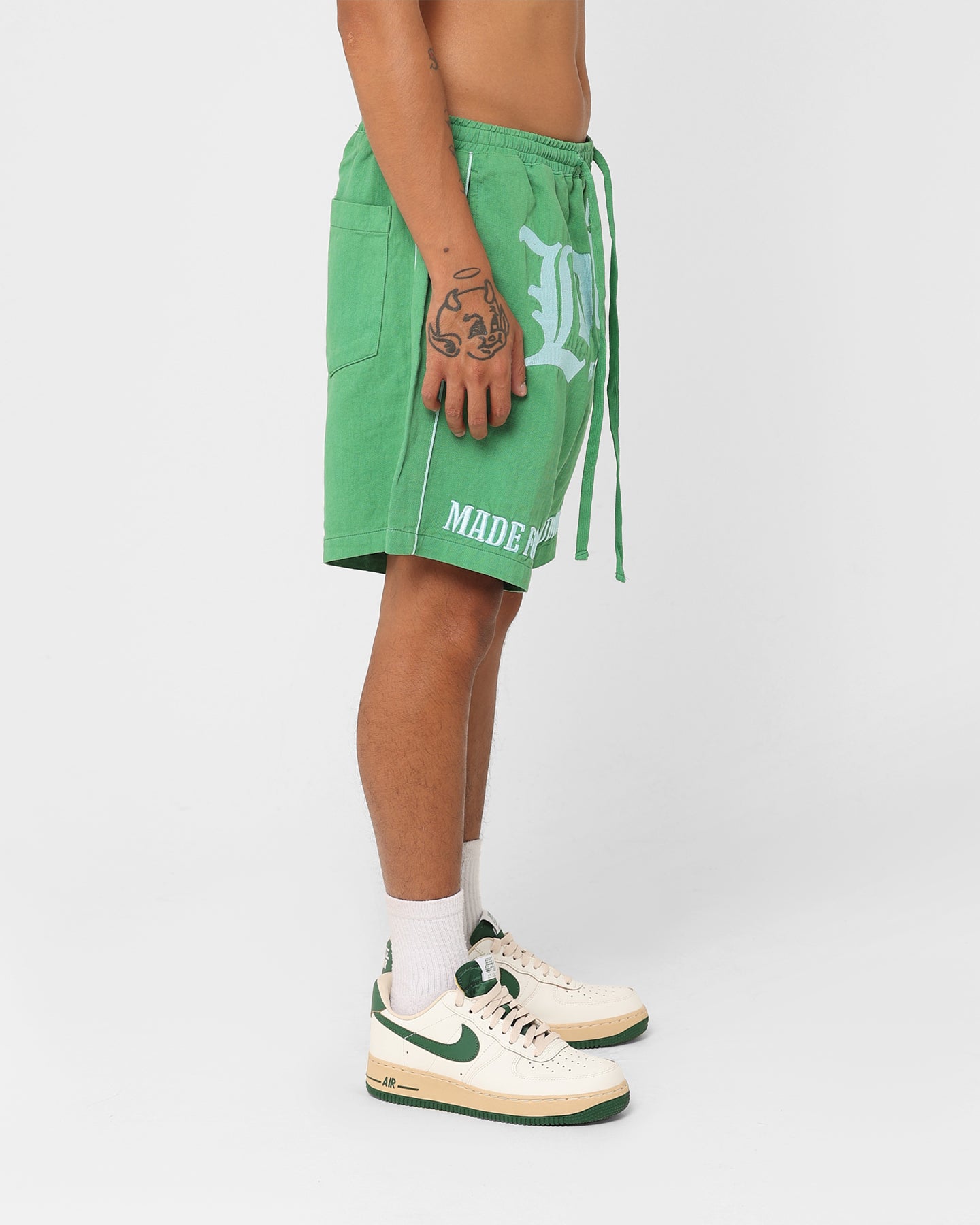 Loiter Fighter Walk Shorts Green