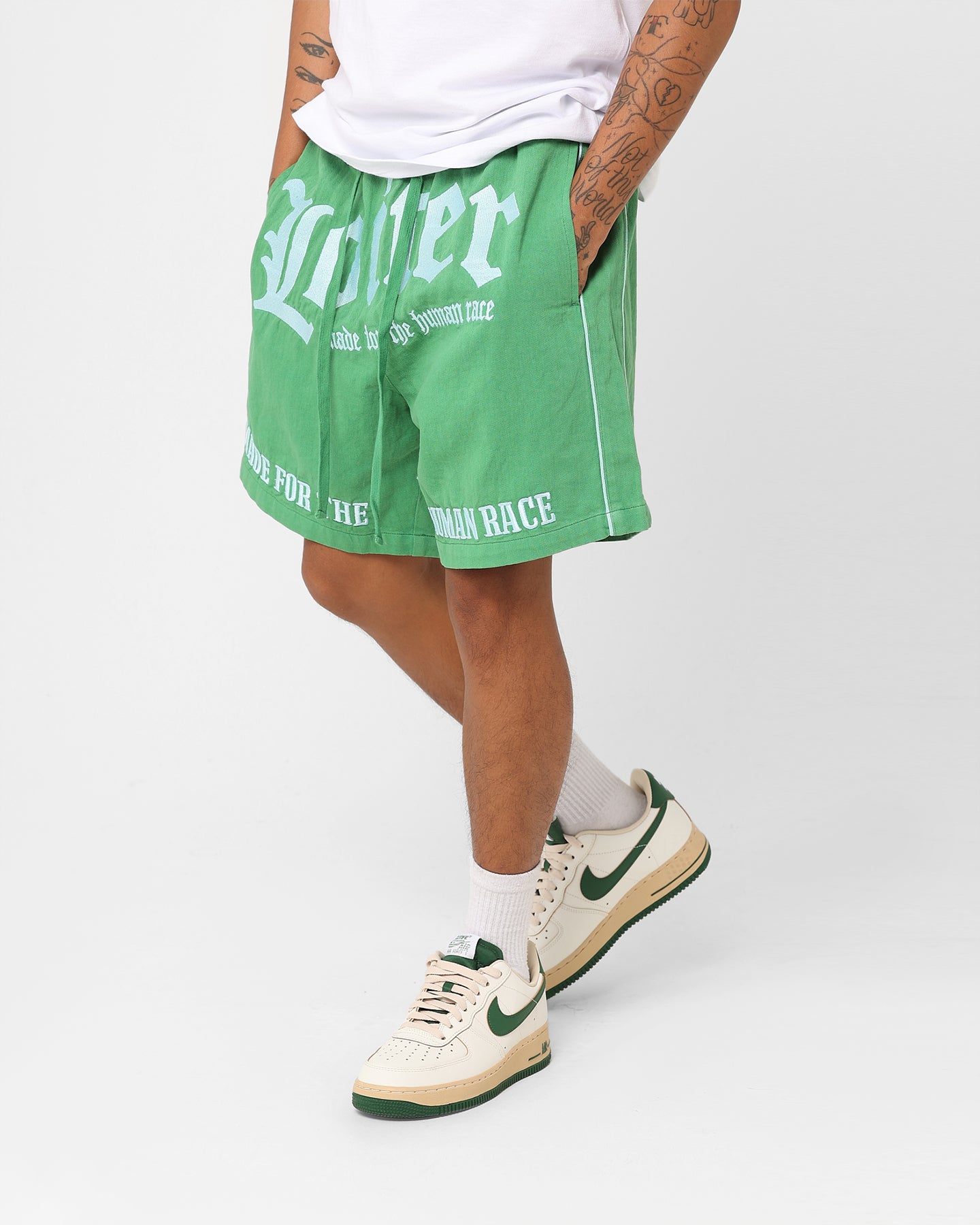 Loiter Fighter Walk Shorts Green