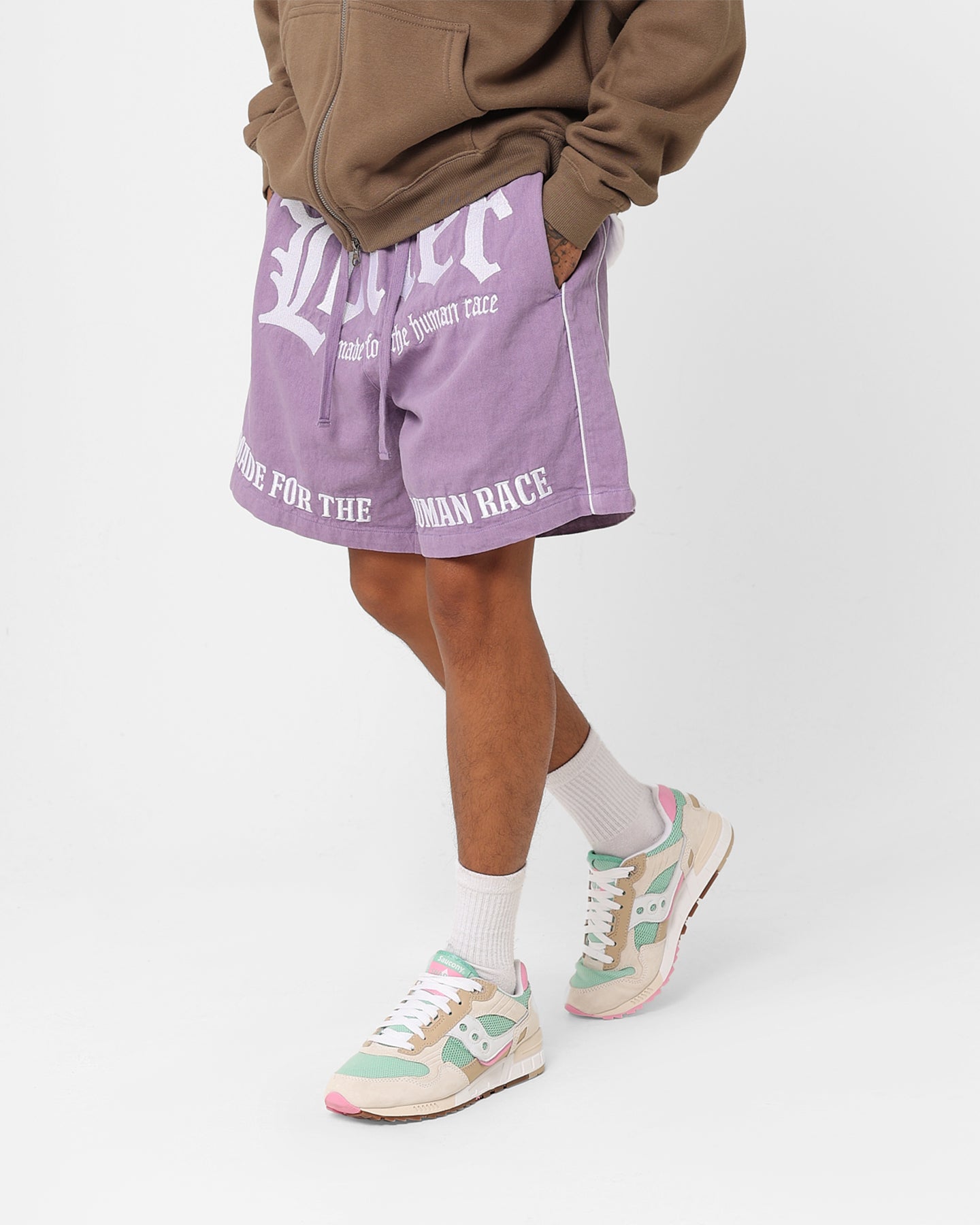 Loiter Fighter Walk Shorts Purple