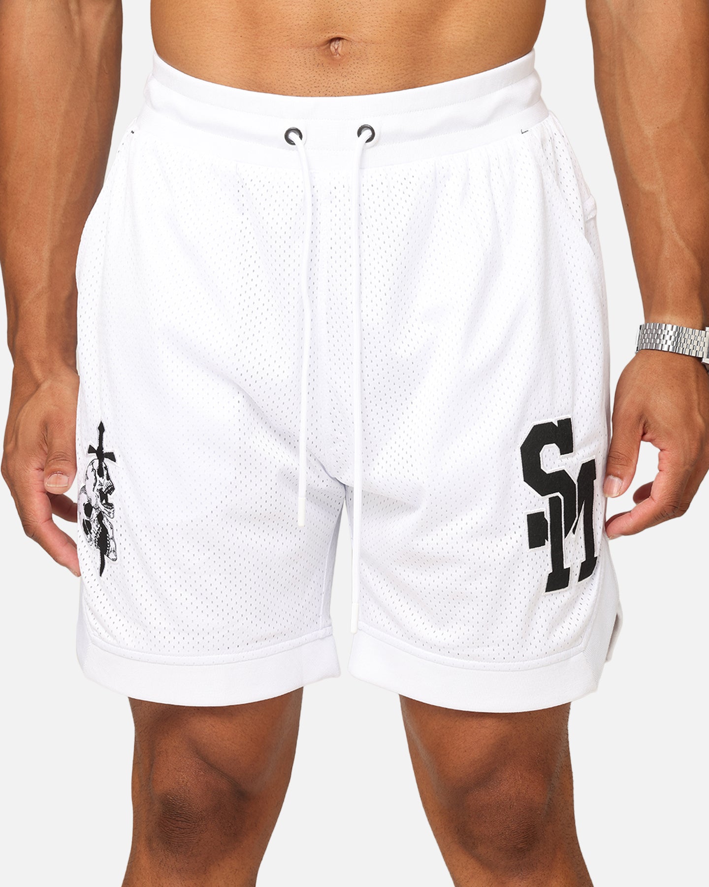 Saint Morta La Rambla Basketball Shorts White