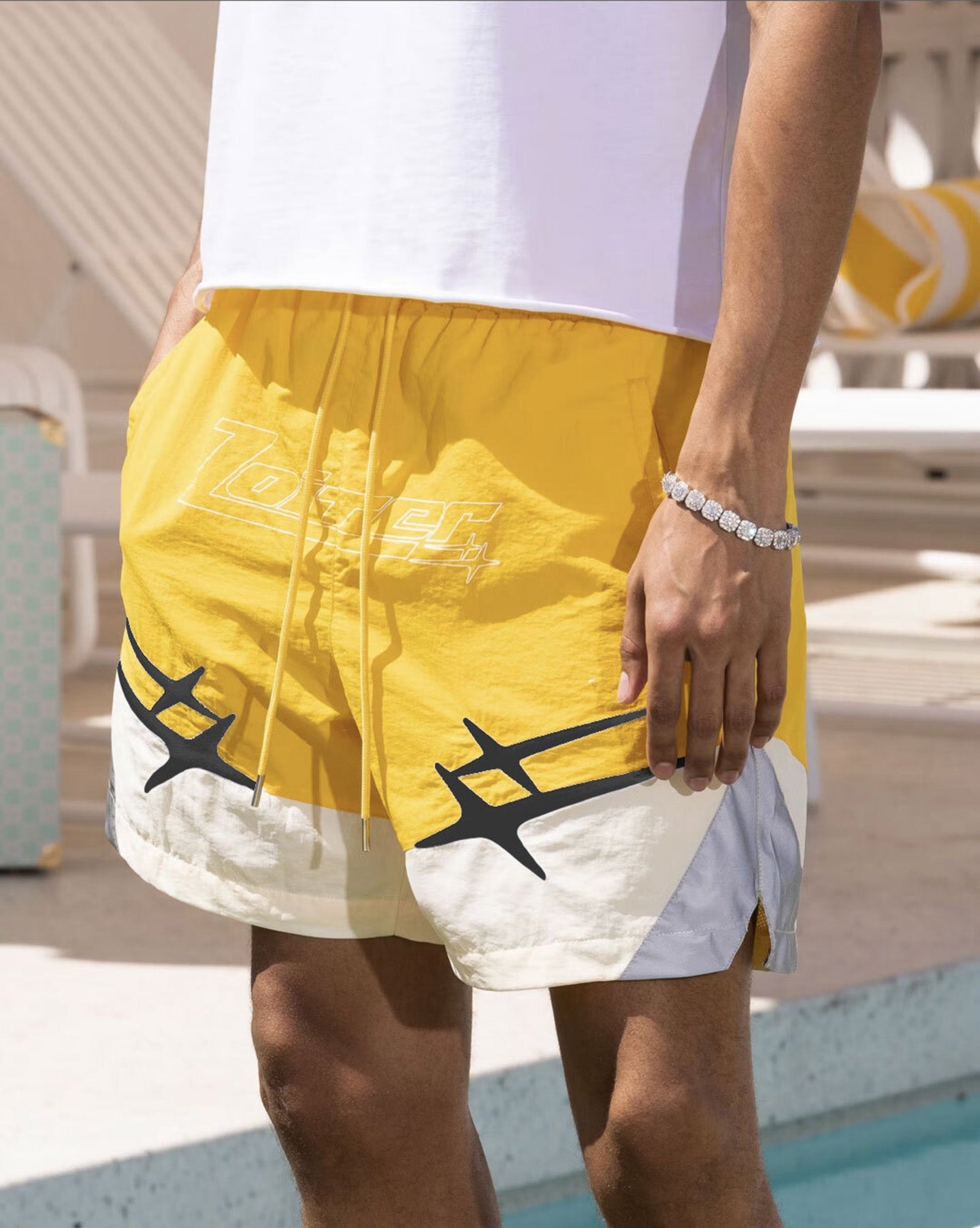 Loiter Starwalker Walk Shorts Yellow