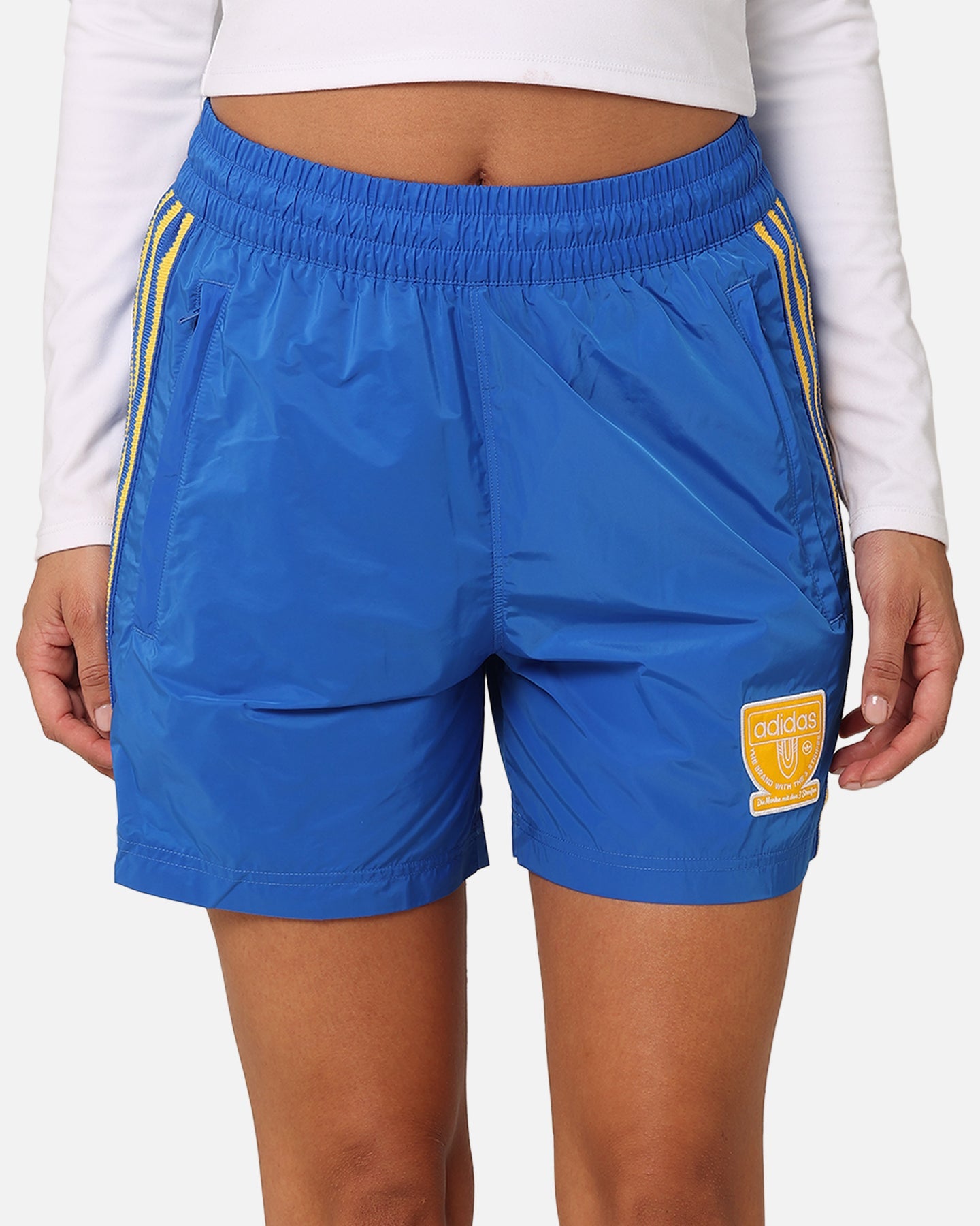 Adidas Graphic Sprinter Shorts Blue