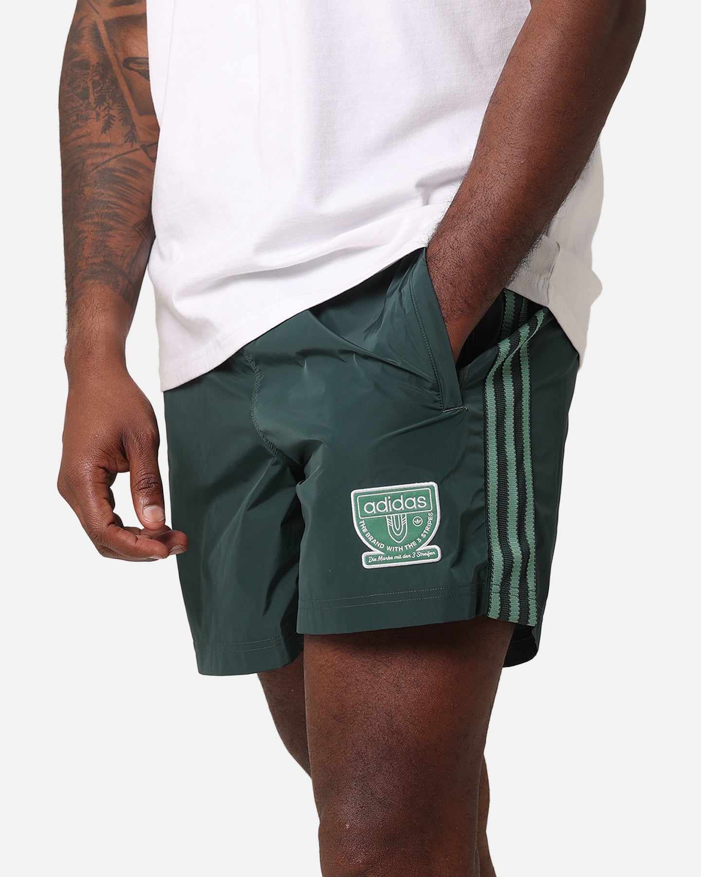 Adidas Graphic Sprinter Shorts Mineral Green