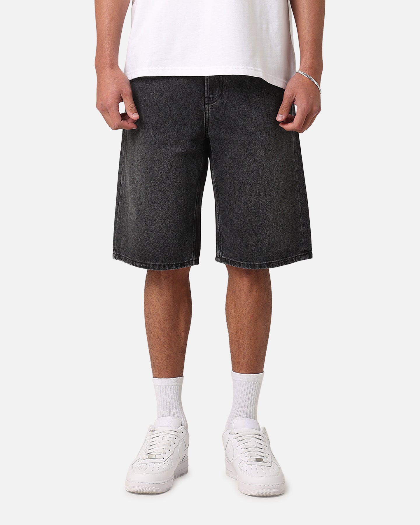 Calvin Klein 90's Loose Denim Short Washed Black