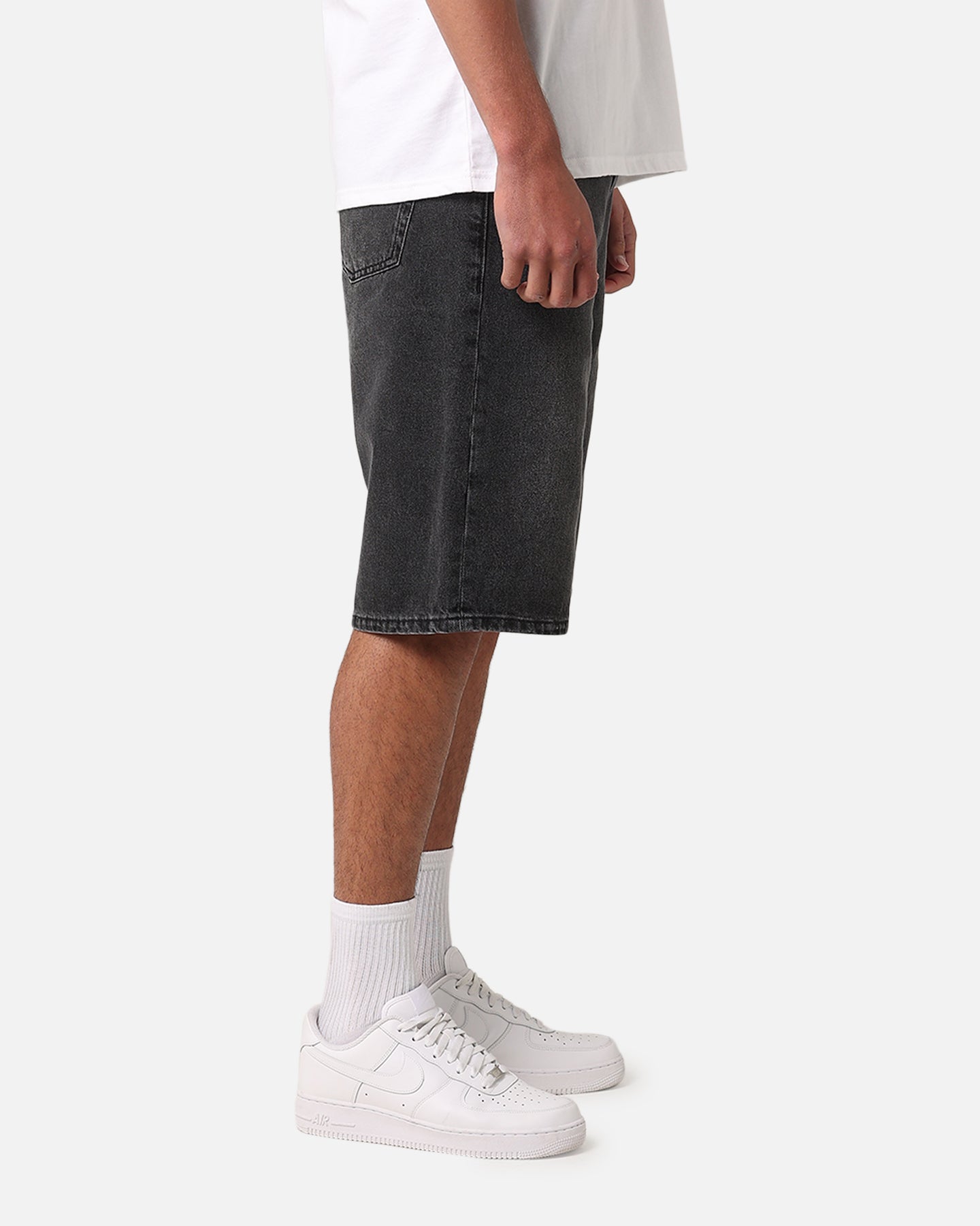 Calvin Klein 90's Loose Denim Short Washed Black