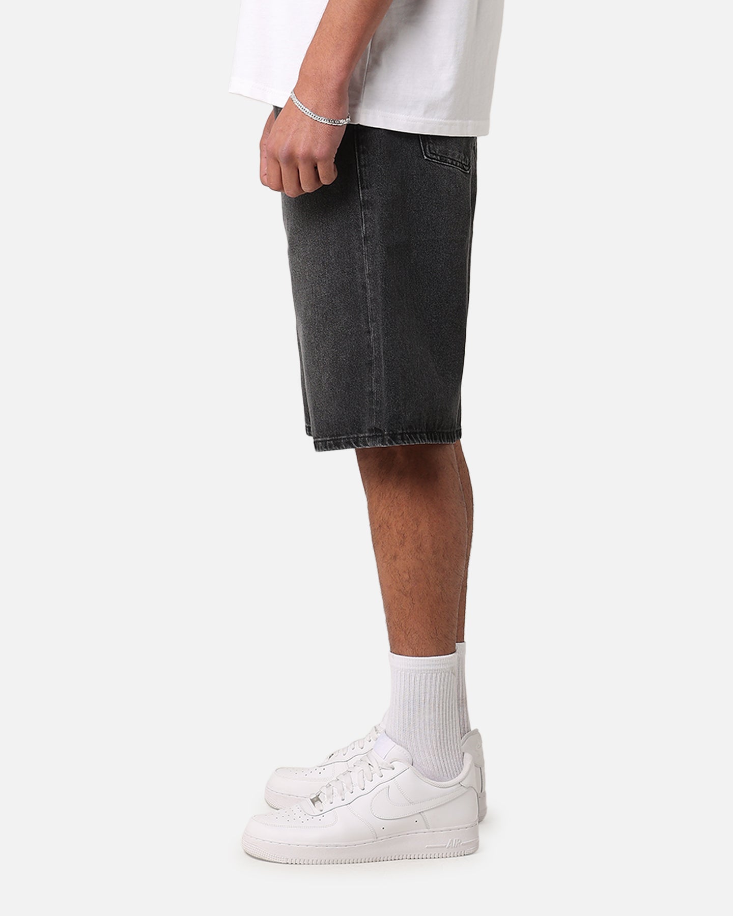 Calvin Klein 90's Loose Denim Short Washed Black