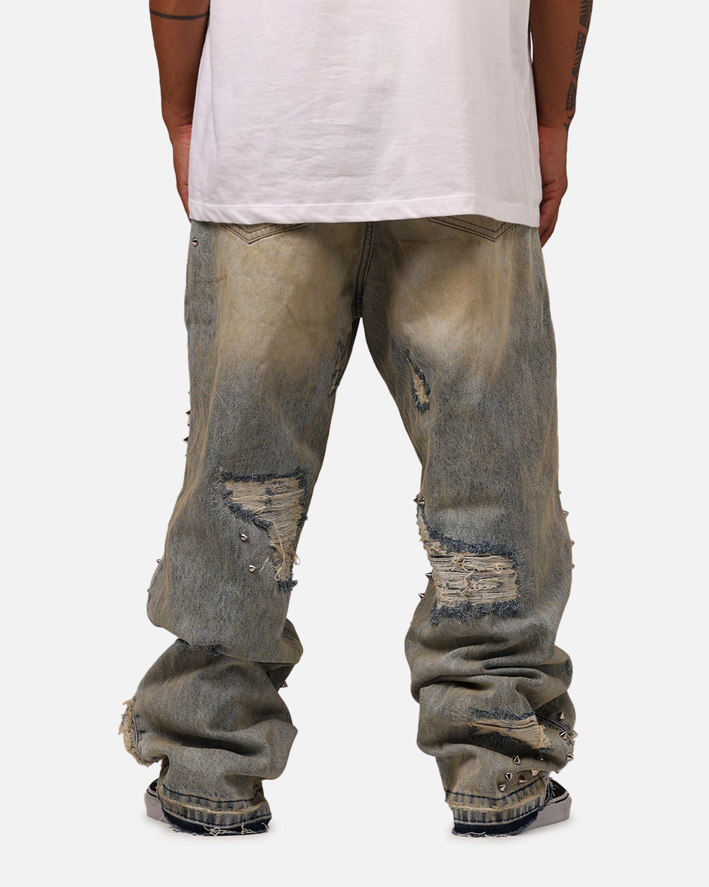 MNML Ultra Baggy Emo Denim Jeans Blue