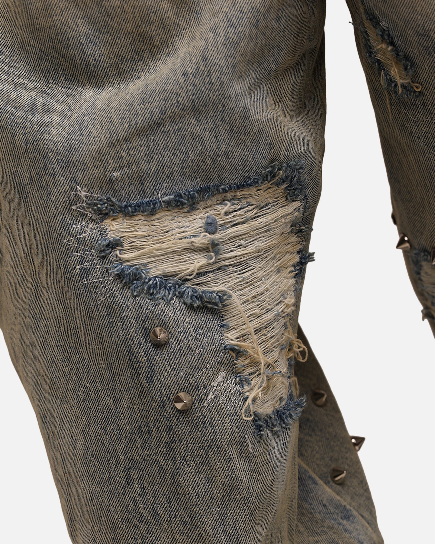 MNML Ultra Baggy Emo Denim Jeans Blue