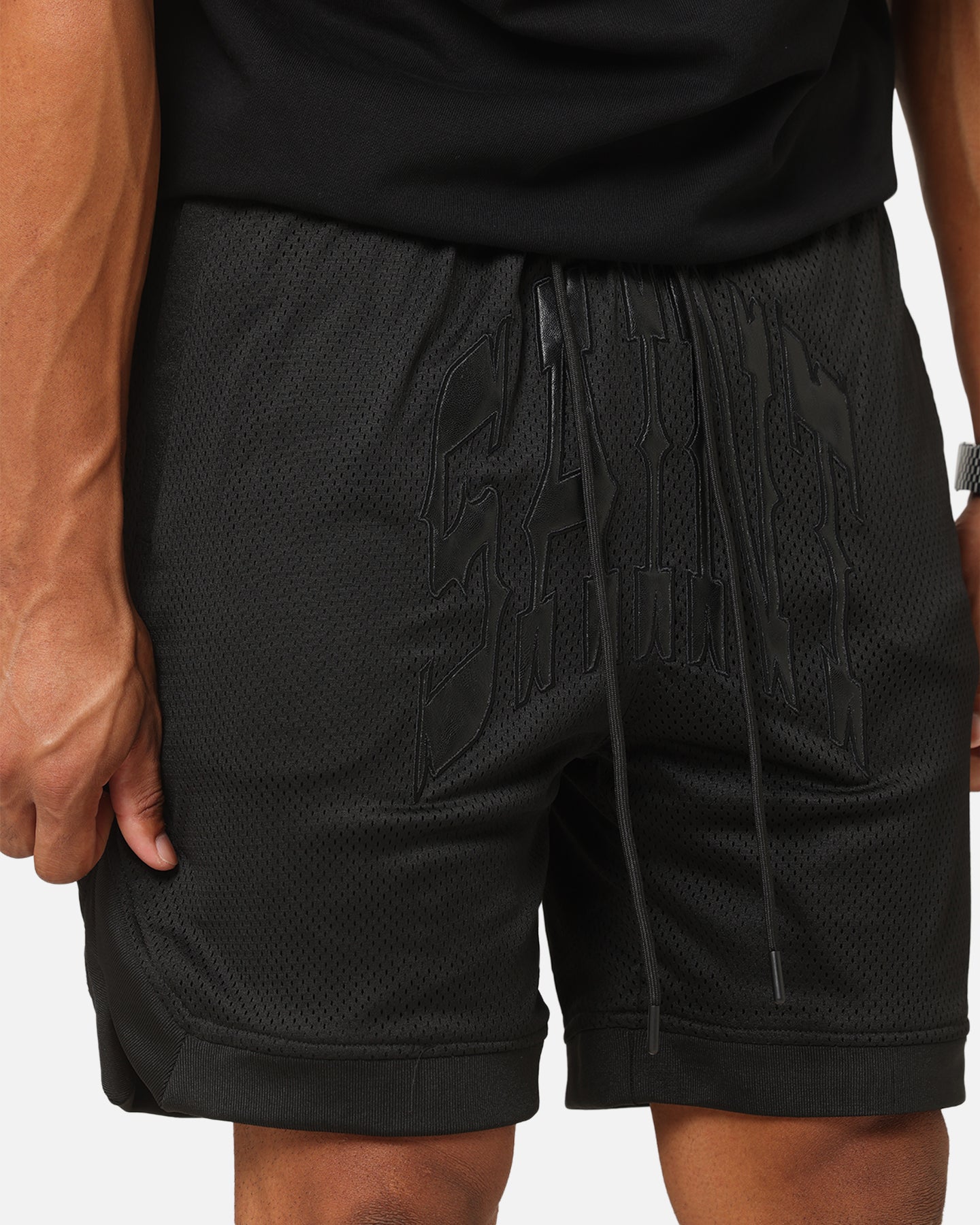 Saint Morta Outlaw Basketball Shorts Black