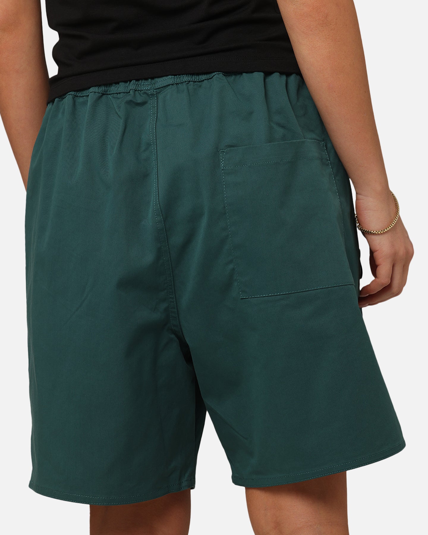 XXIII Elastic Cord Shorts Forest Green