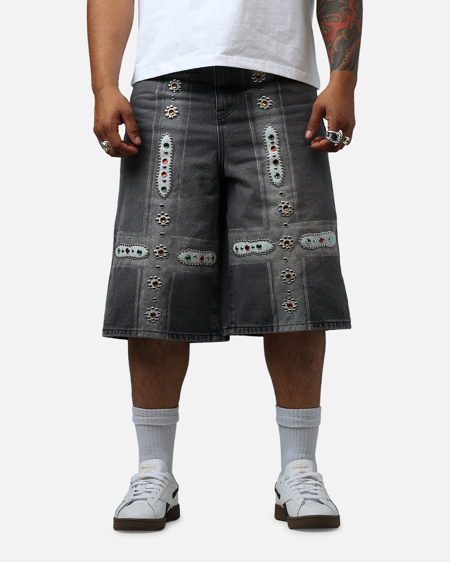 Bravest Sapphire Jorts Black Wash