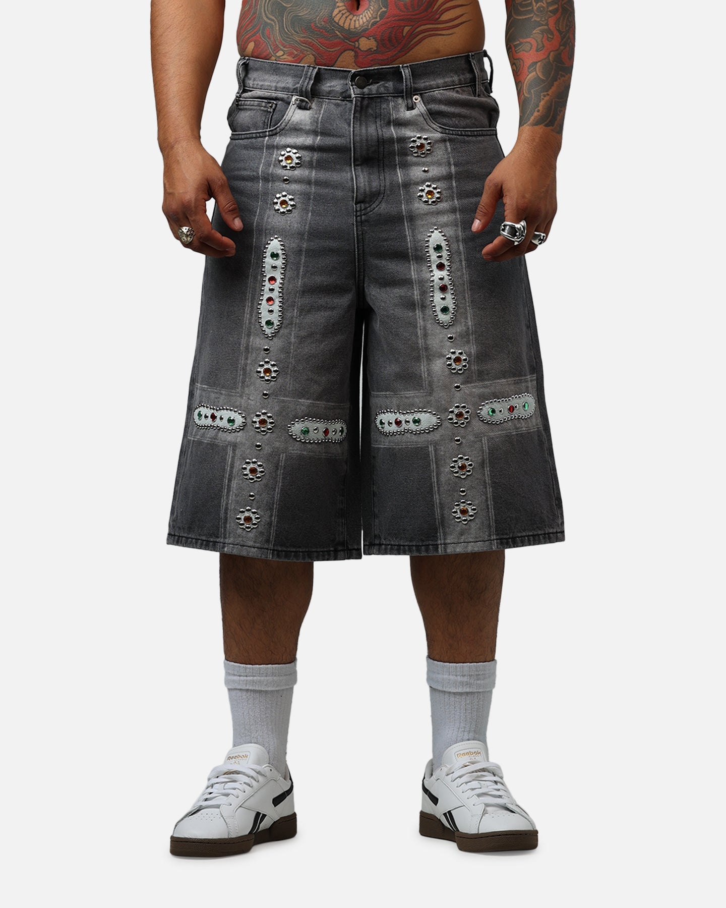 Bravest Sapphire Jorts Black Wash