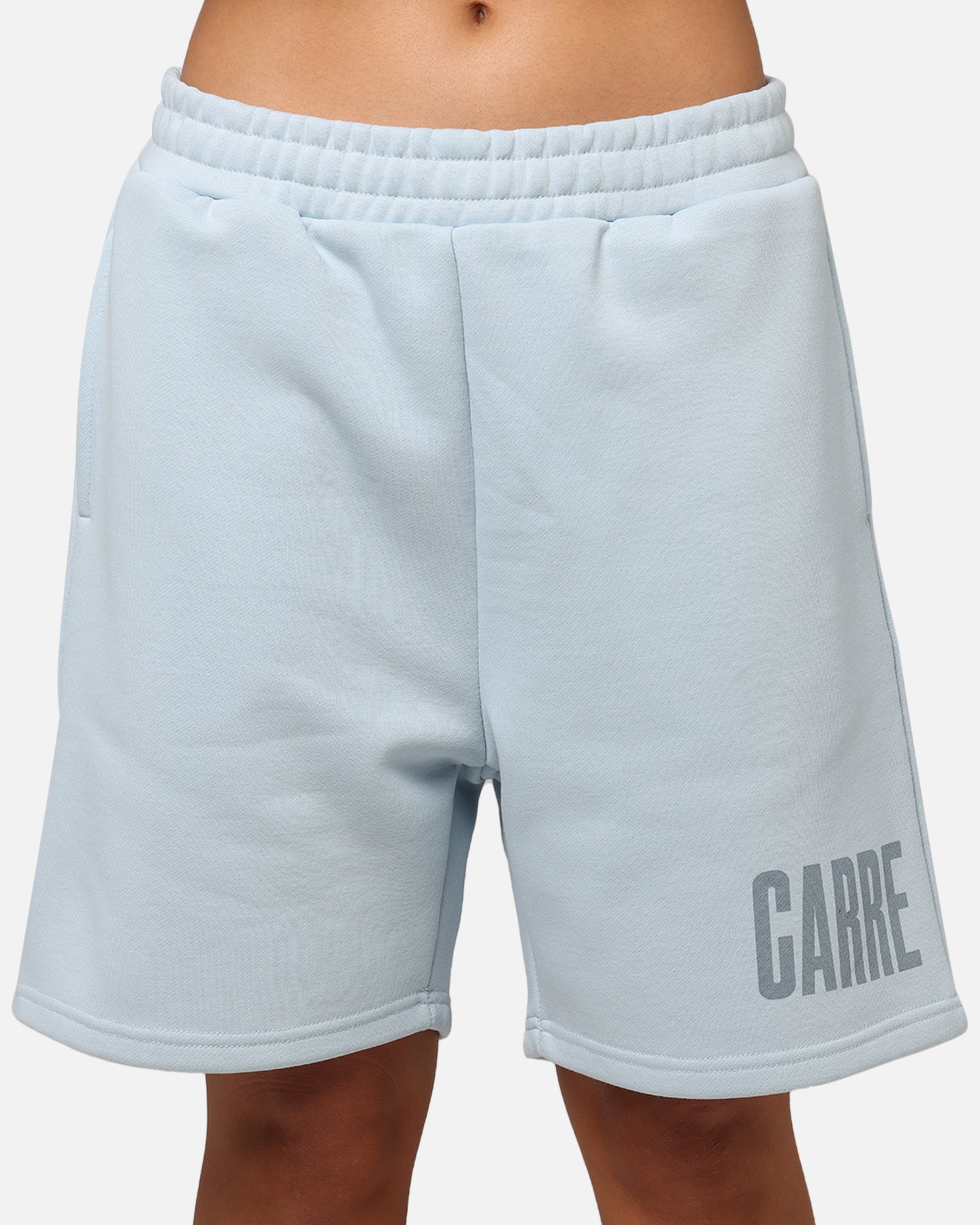 Carre Premium Essentials Sweat Shorts Baby Blue