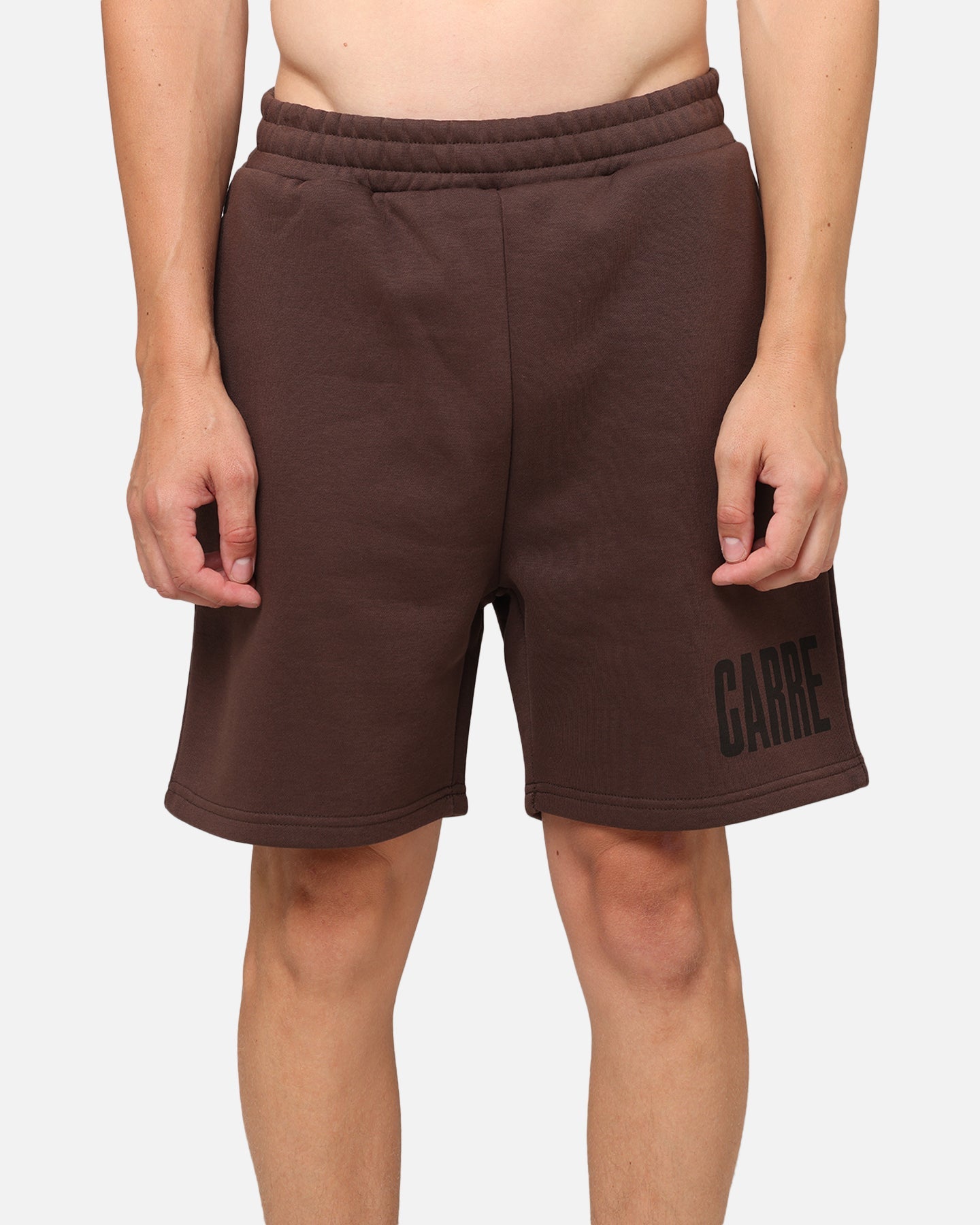 Carre Premium Essentials Sweat Shorts Chocolate