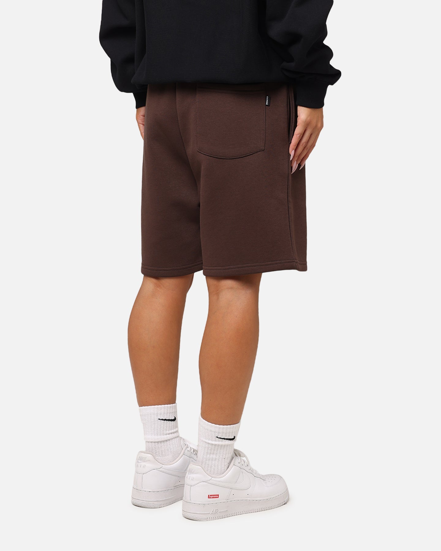 Carre Premium Essentials Sweat Shorts Chocolate