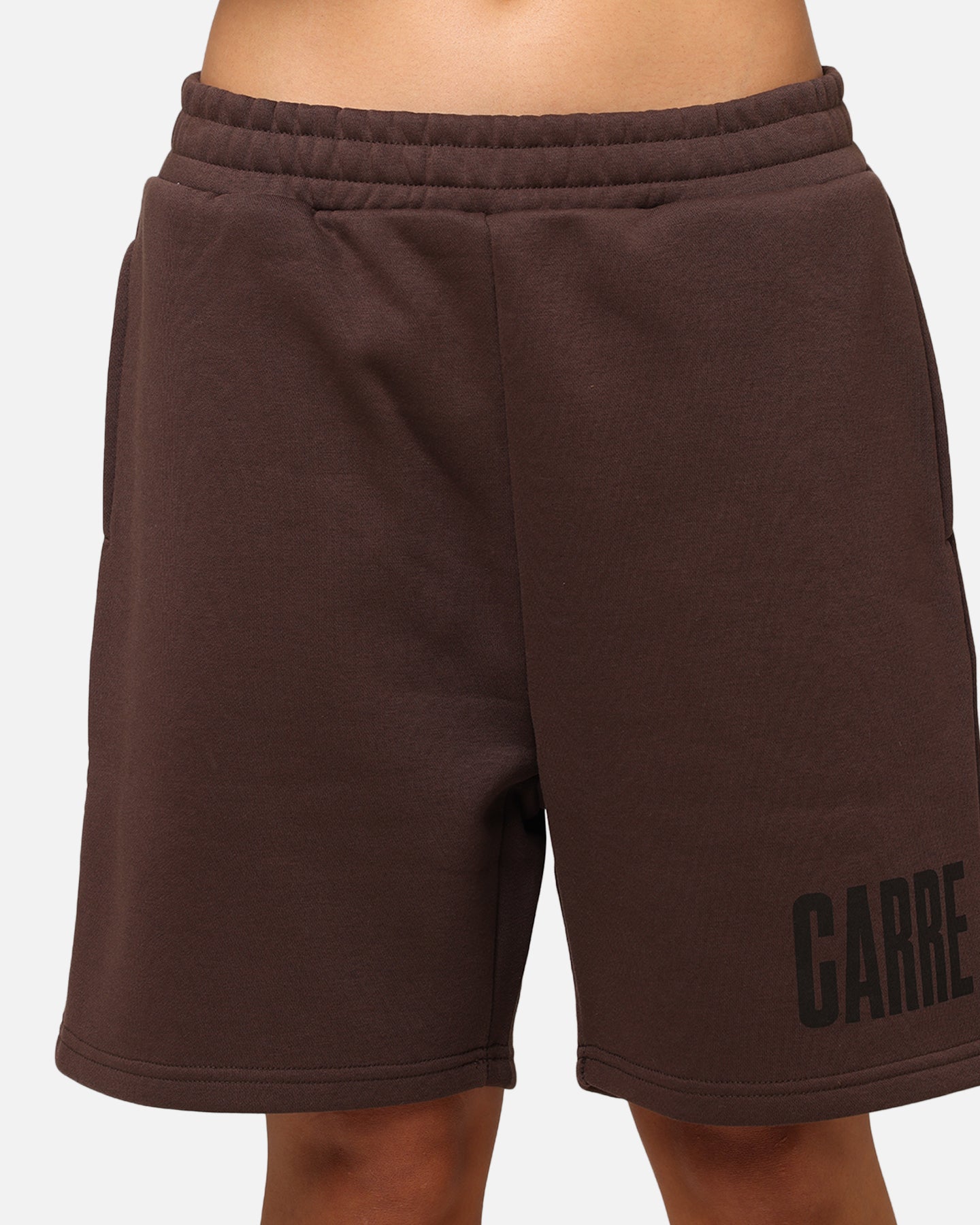 Carre Premium Essentials Sweat Shorts Chocolate