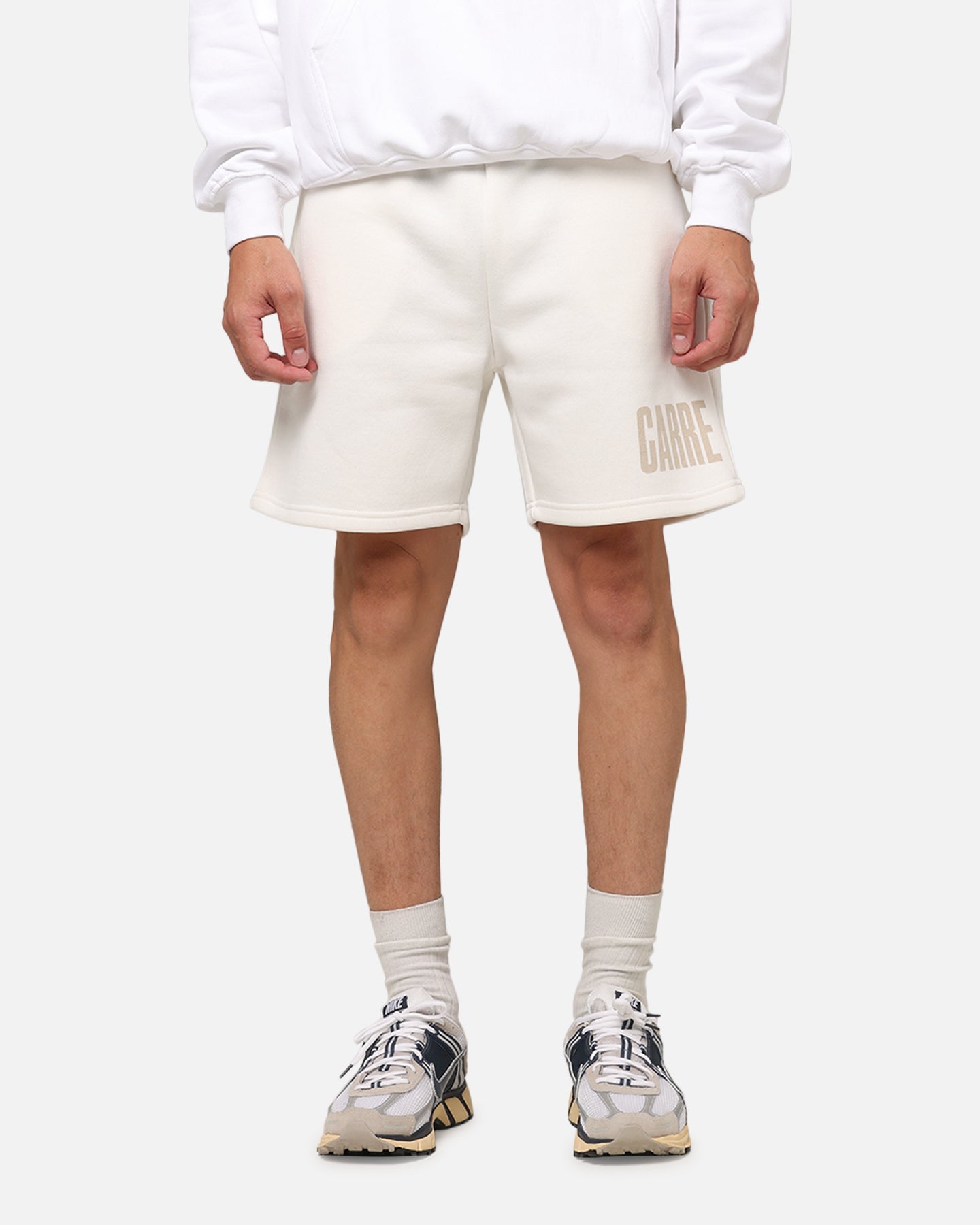 Carre Premium Essentials Sweat Shorts Cream