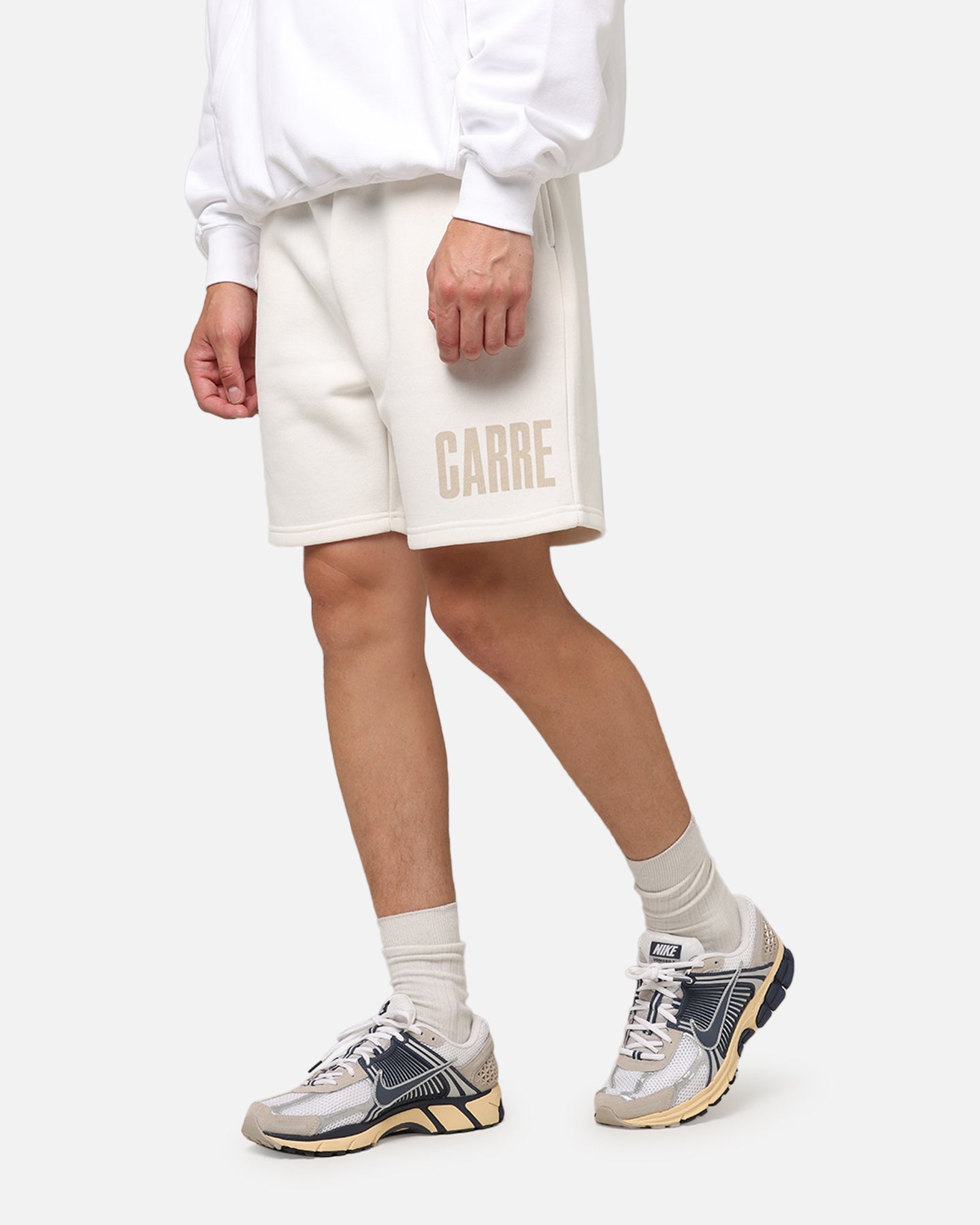 Carre Premium Essentials Sweat Shorts Cream