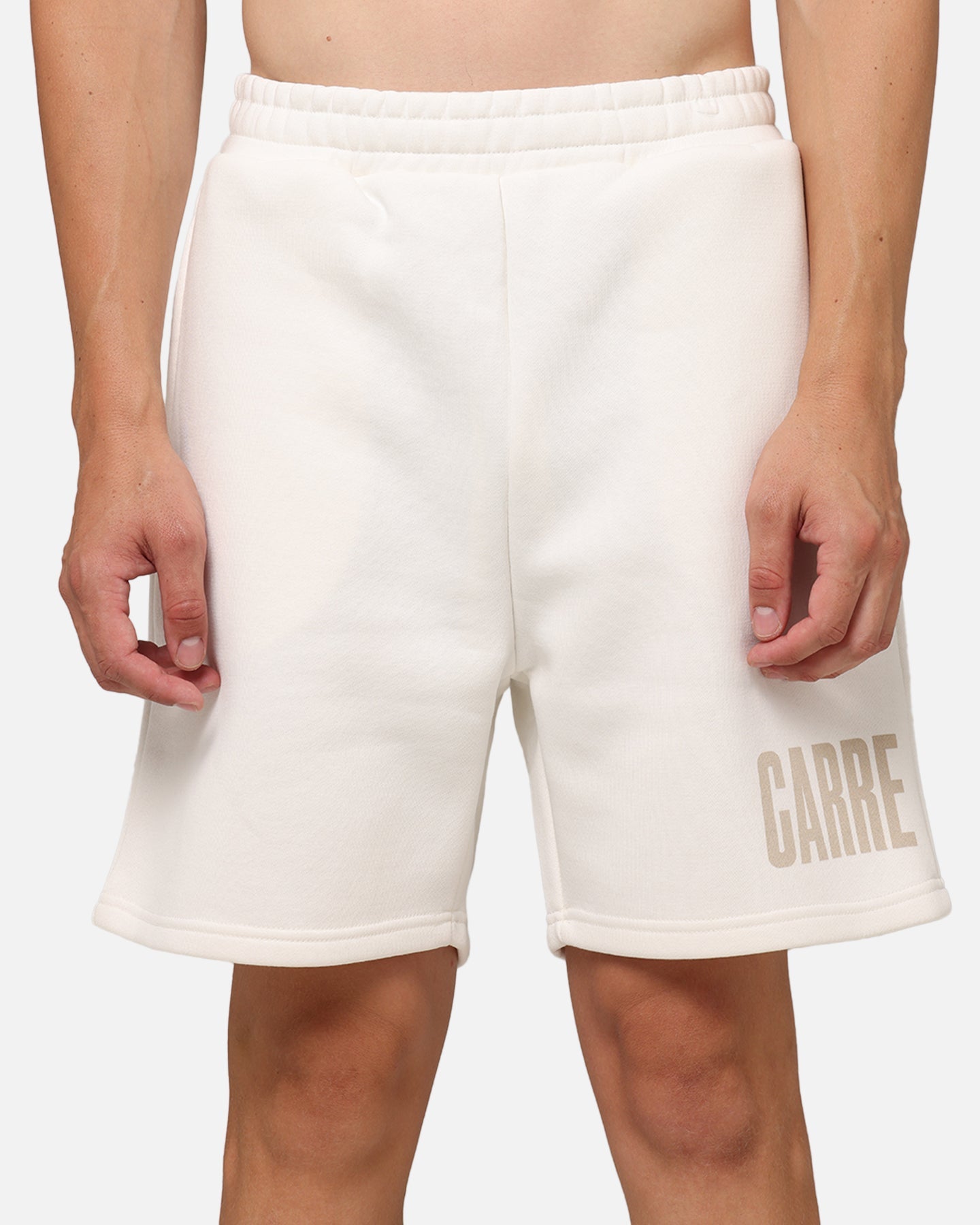 Carre Premium Essentials Sweat Shorts Cream