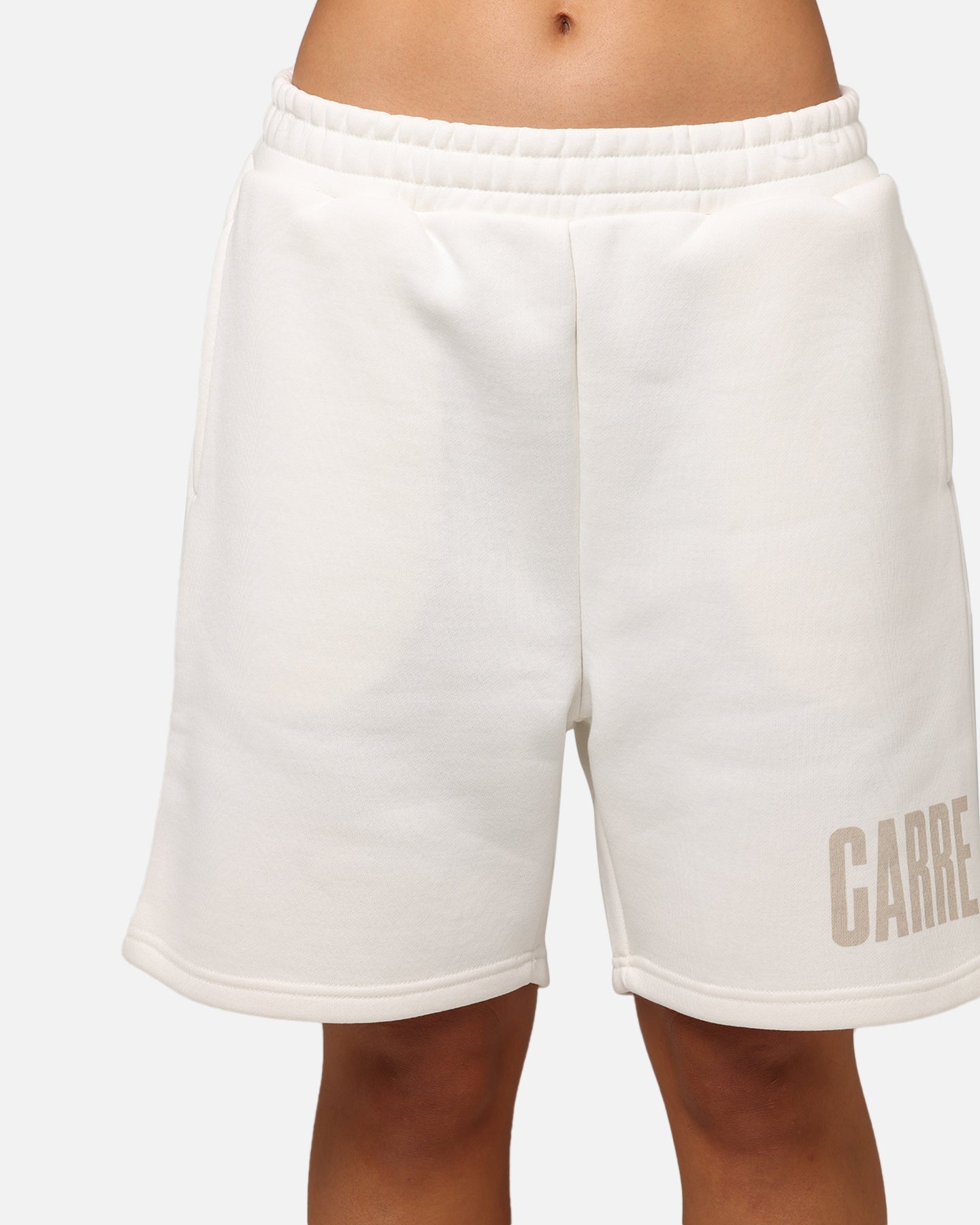 Carre Premium Essentials Sweat Shorts Cream
