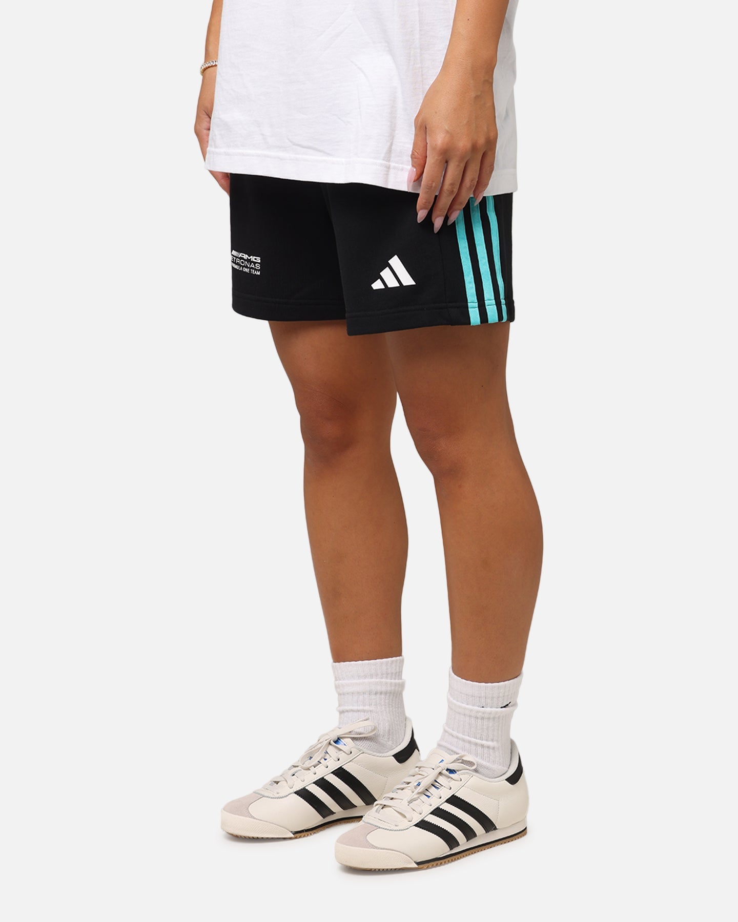 adidas x Mercedes-AMG PETRONAS Formula One F1 DNA Shorts Black/White