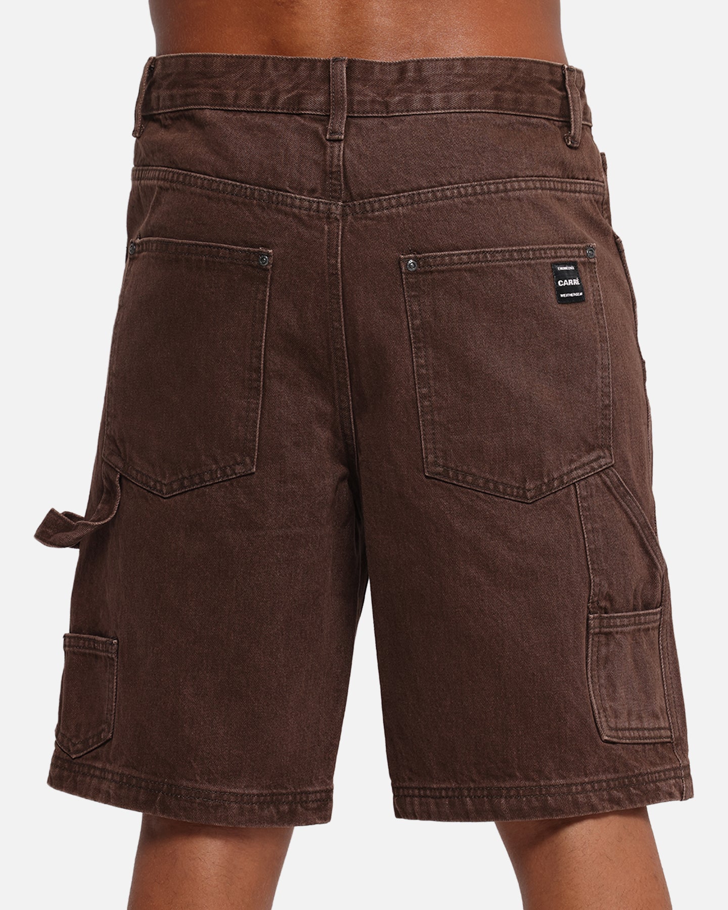 Carre Weatherwear Carpenter Jorts Dark Brown