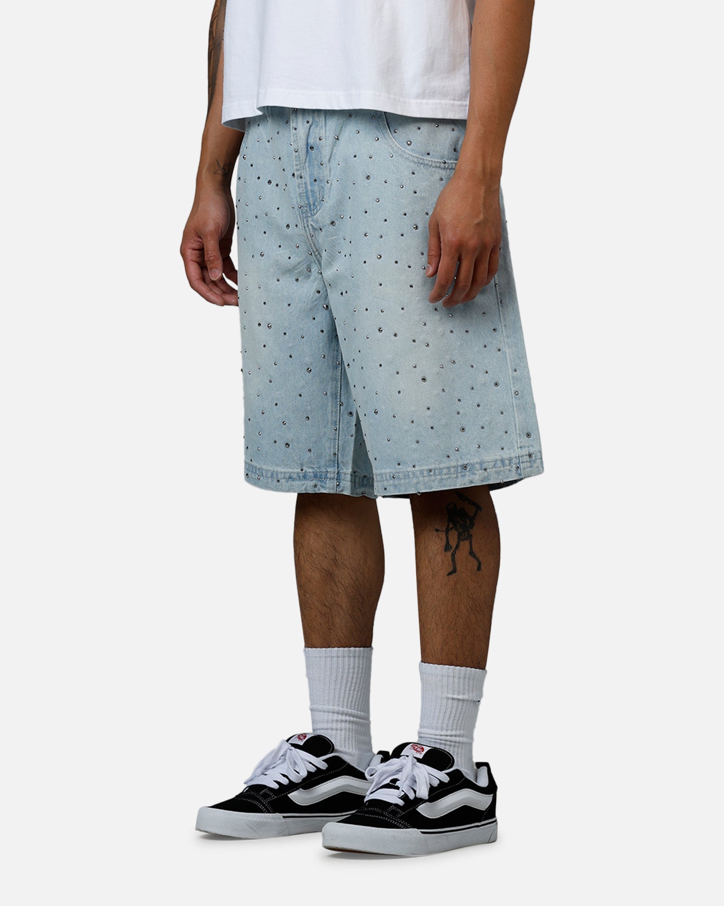 Saint Morta Amplus Glamourama Jorts Blue Dust