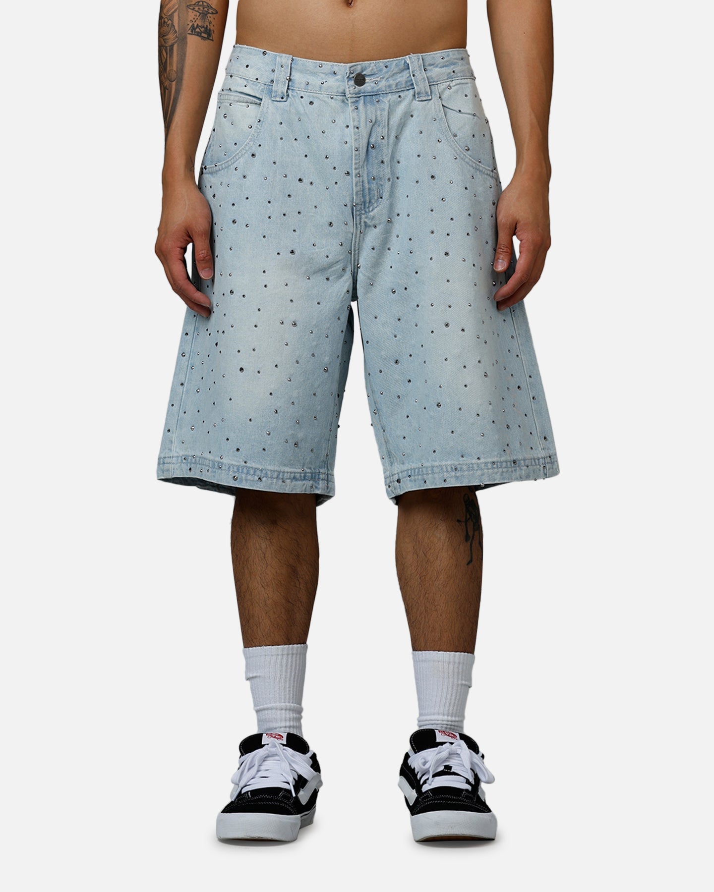 Saint Morta Amplus Glamourama Jorts Blue Dust