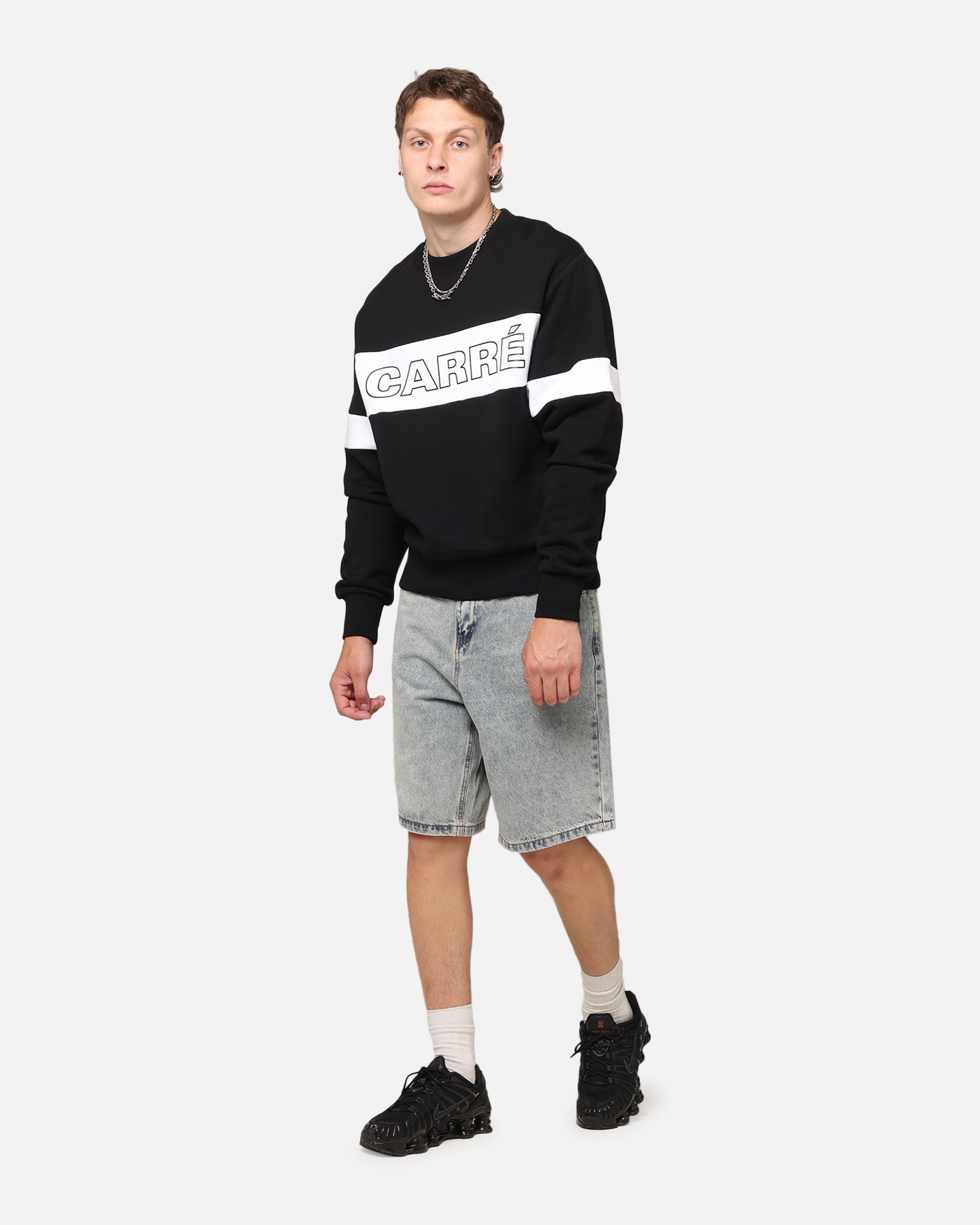 Carre Subway Jorts Dirty Blue