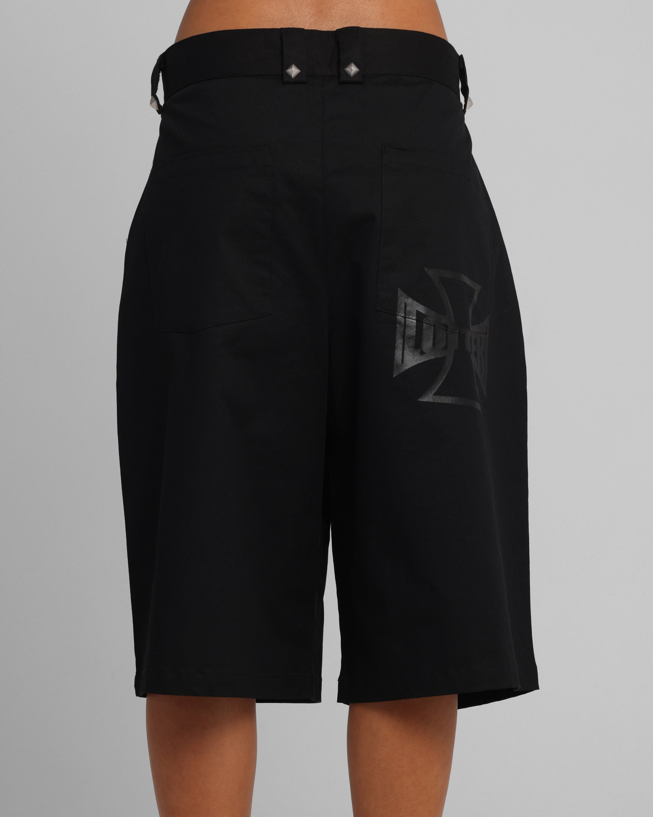 Loiter Chopper Baggy Shorts Black