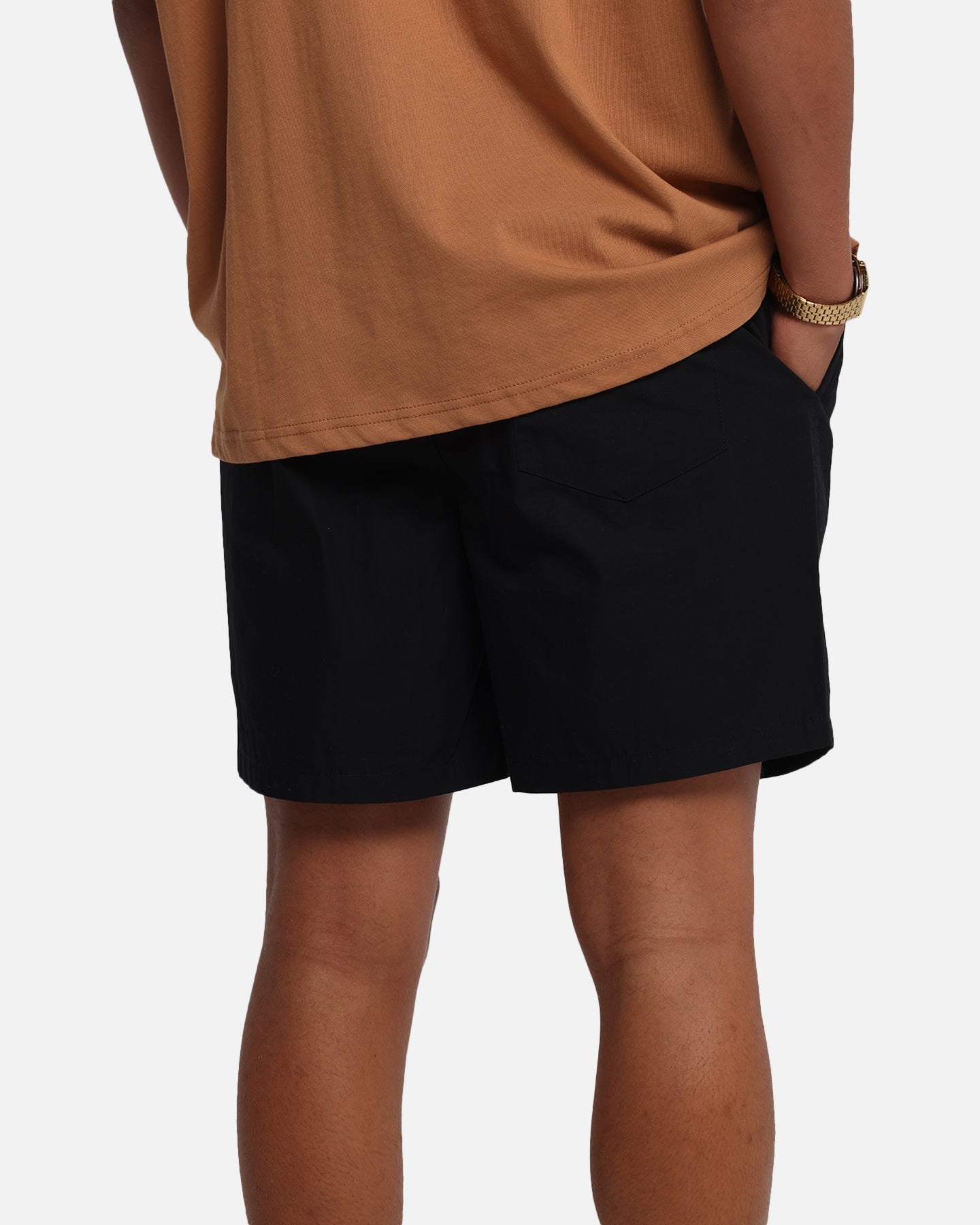 Carre Prestige Script Beach Shorts Black