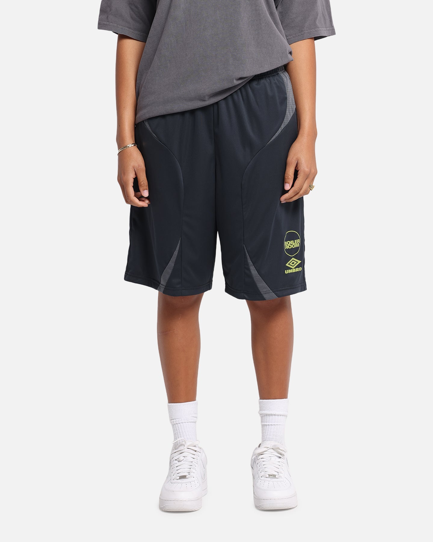 Boiler Room X Umbro Football Shorts Black