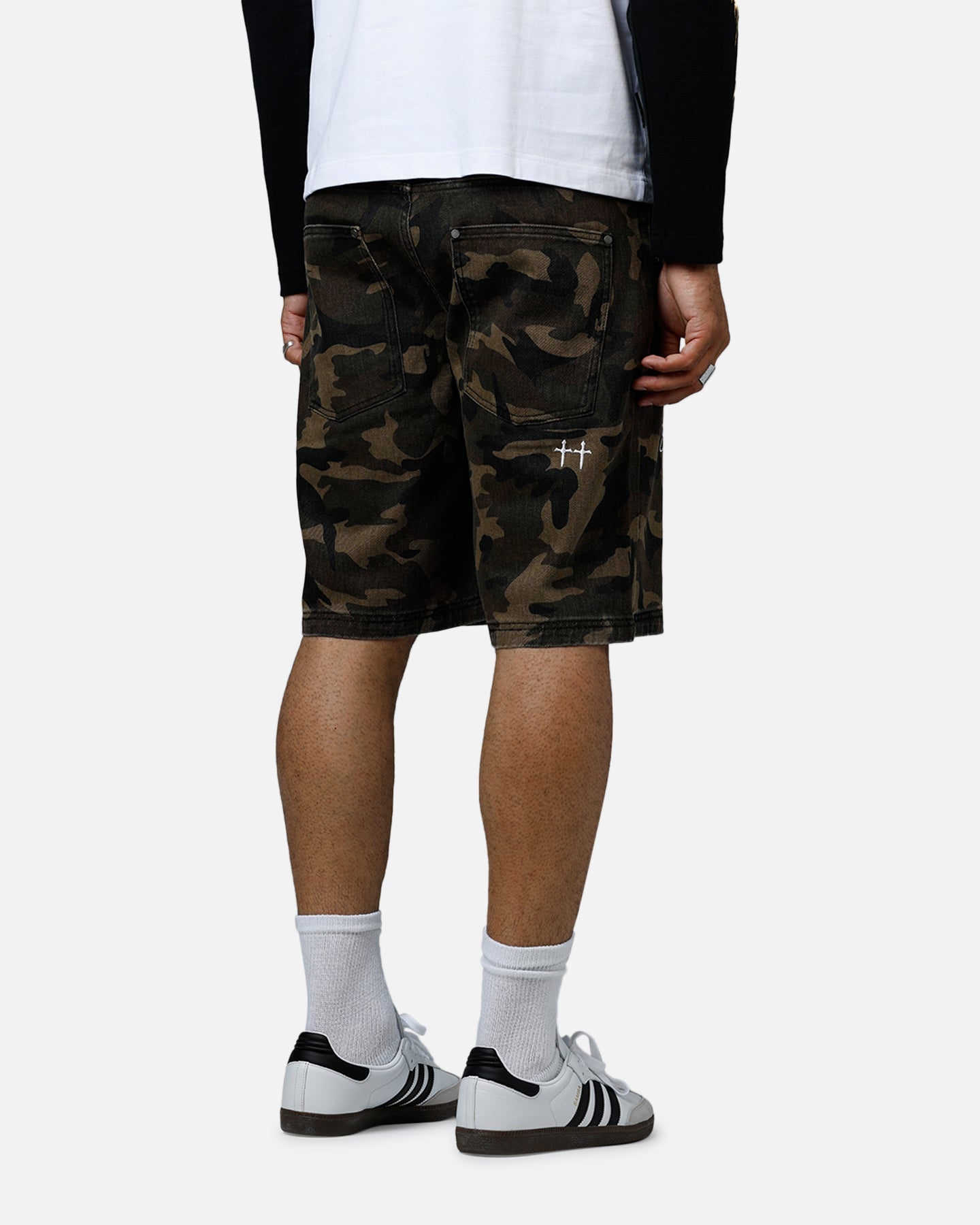 Saint Morta Kingdomcome Baggy Shorts Camo