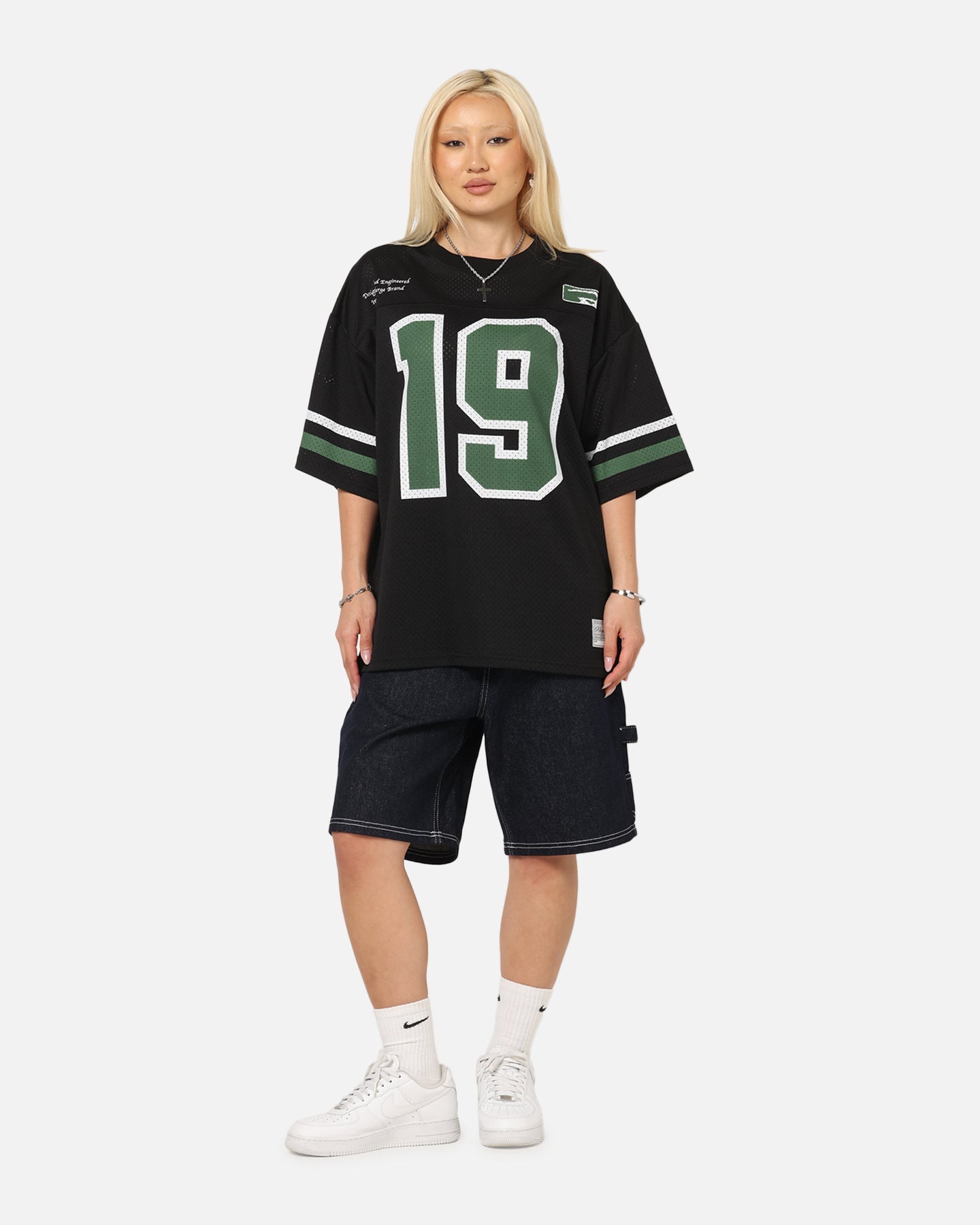 Carre Carpenter Jorts Indigo Denim