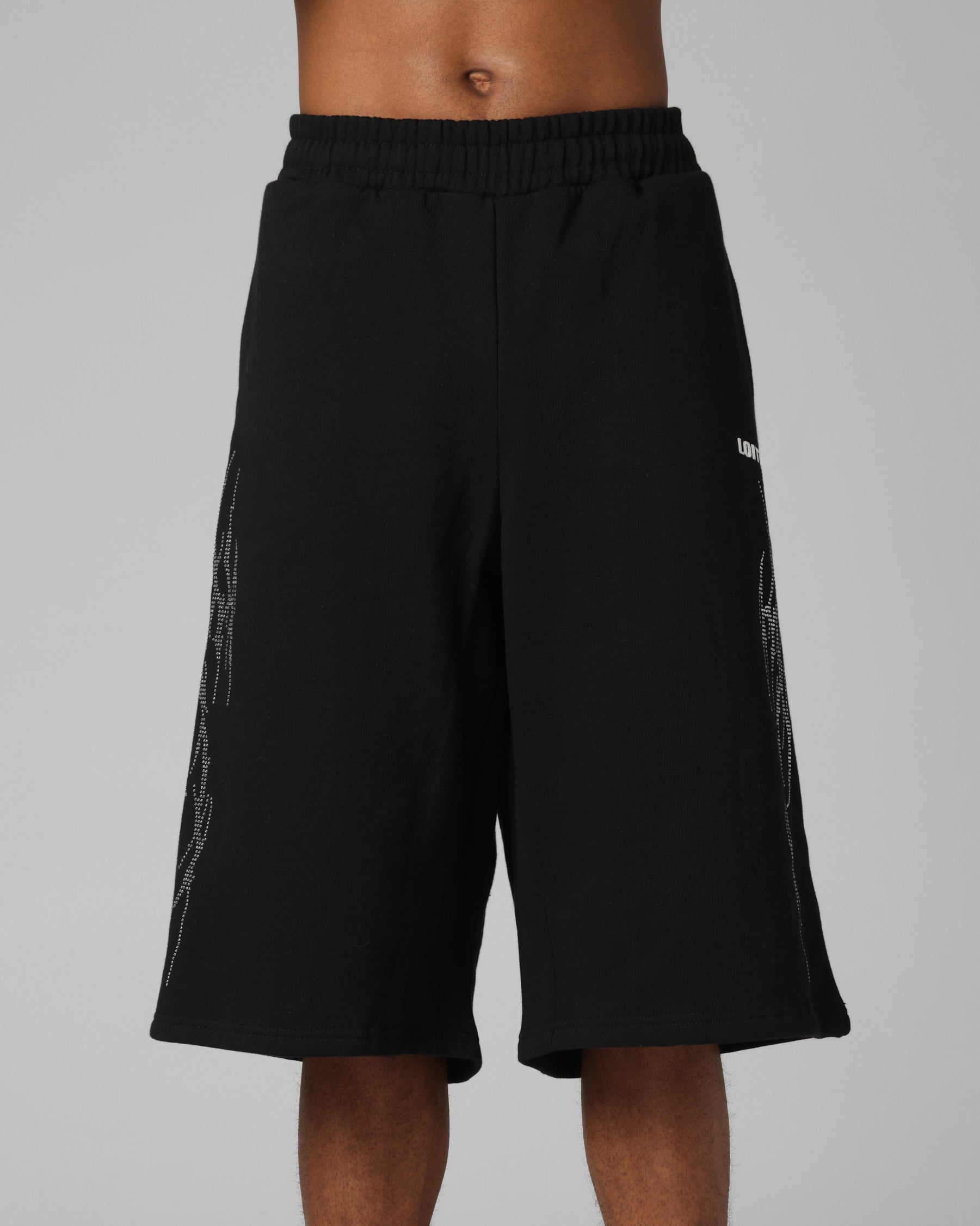 Loiter Opaque Sweat Shorts Black