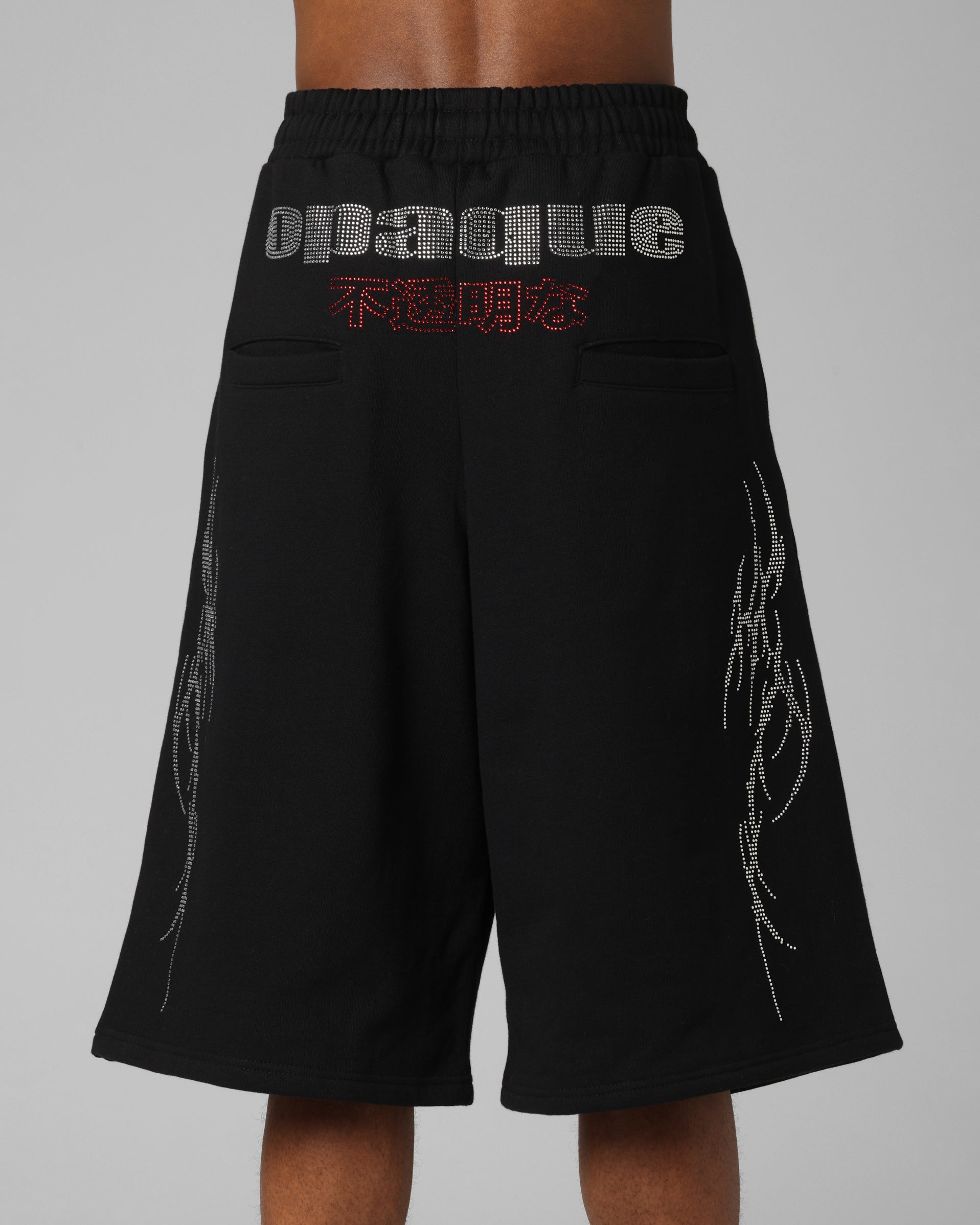 Loiter Opaque Sweat Shorts Black