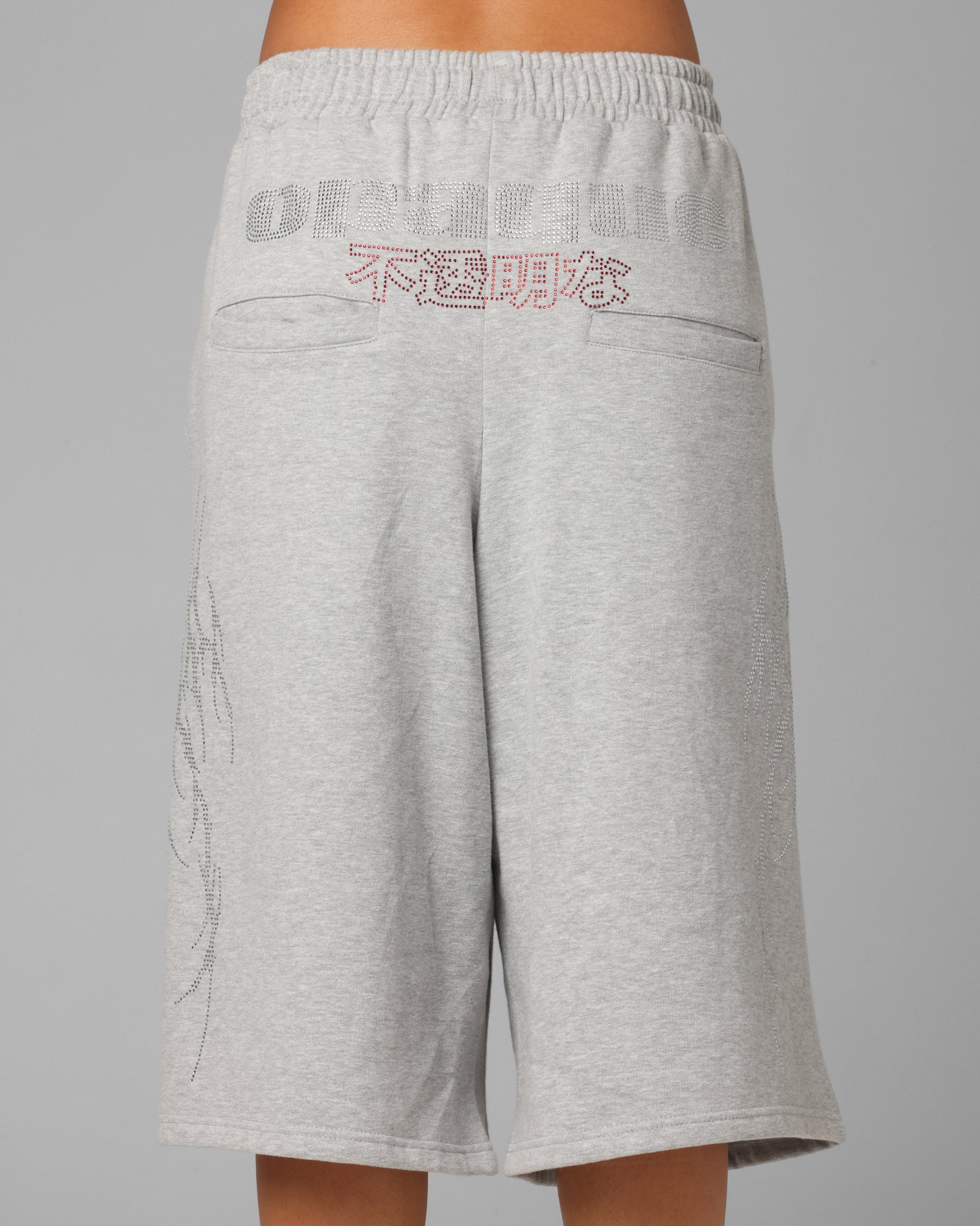 Loiter Opaque Sweat Shorts Grey