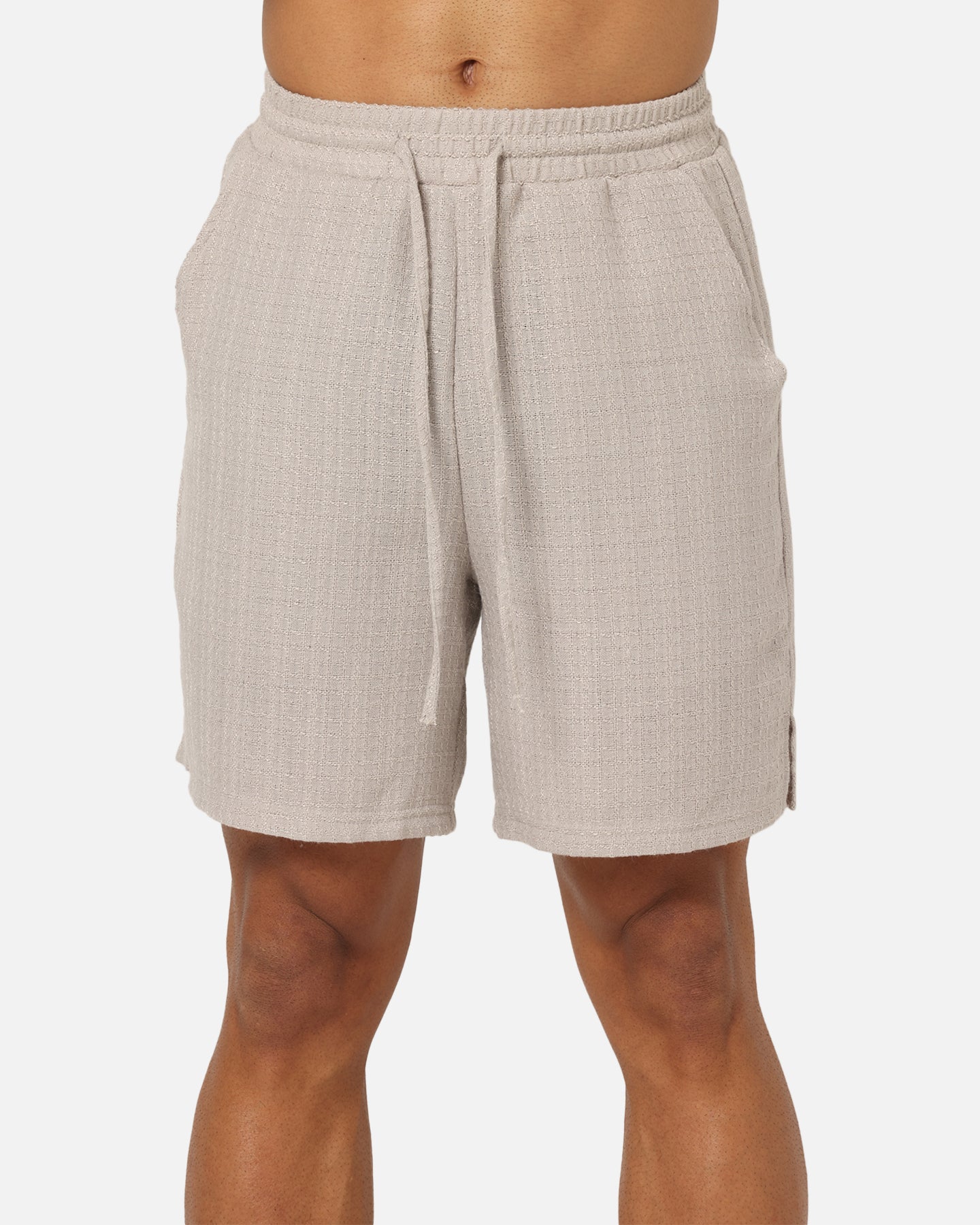 XXIII Textured Shorts Stone